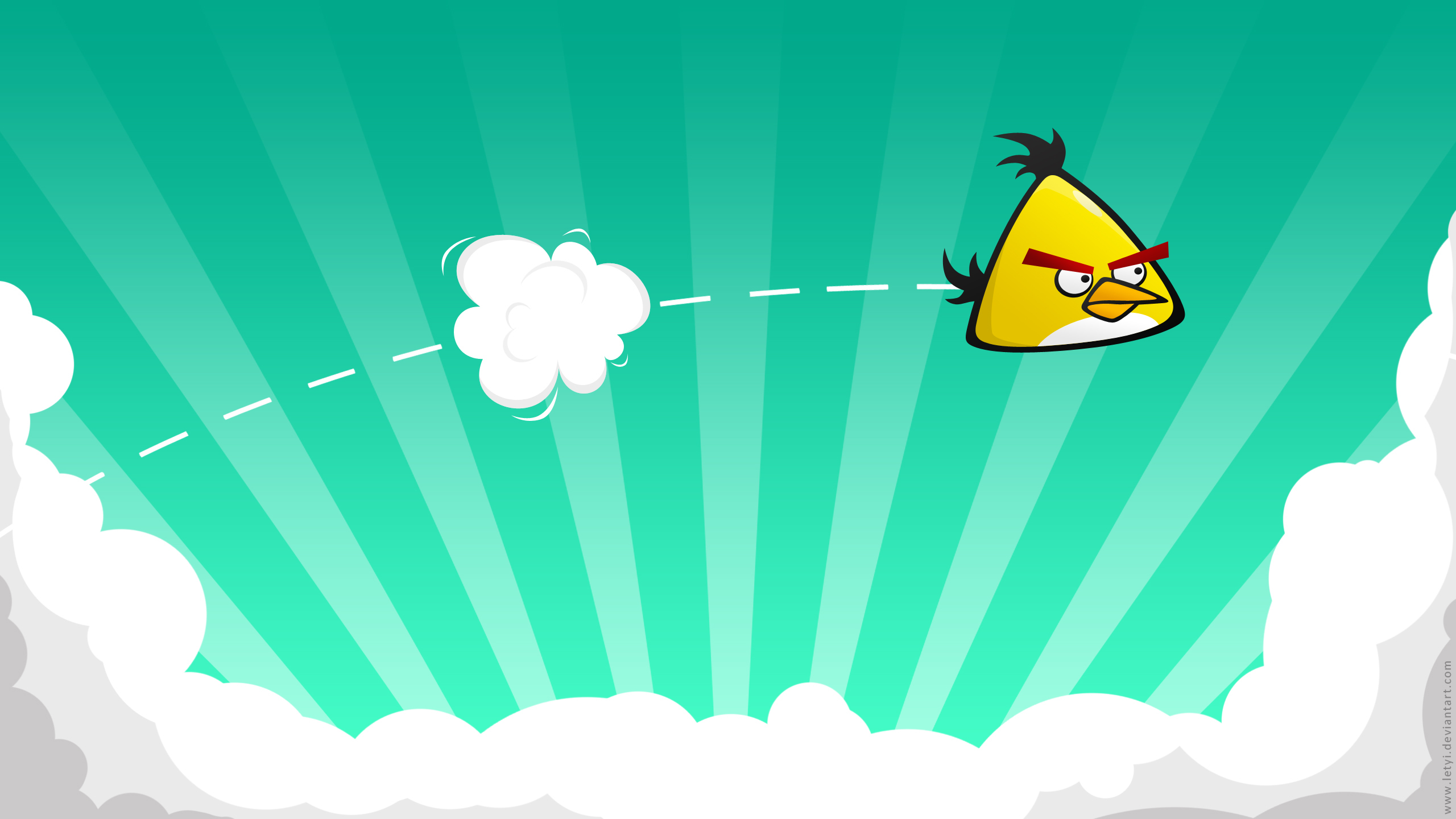 Video Game Angry Birds 2560x1440
