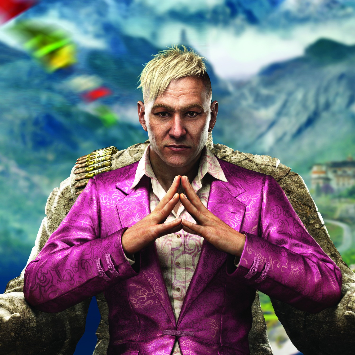 Far Cry Far Cry 4 Video Games Pagan Min Video Game Villains Ubisoft 2014  Year Wallpaper - Resolution:1500x1500 - ID:331594 