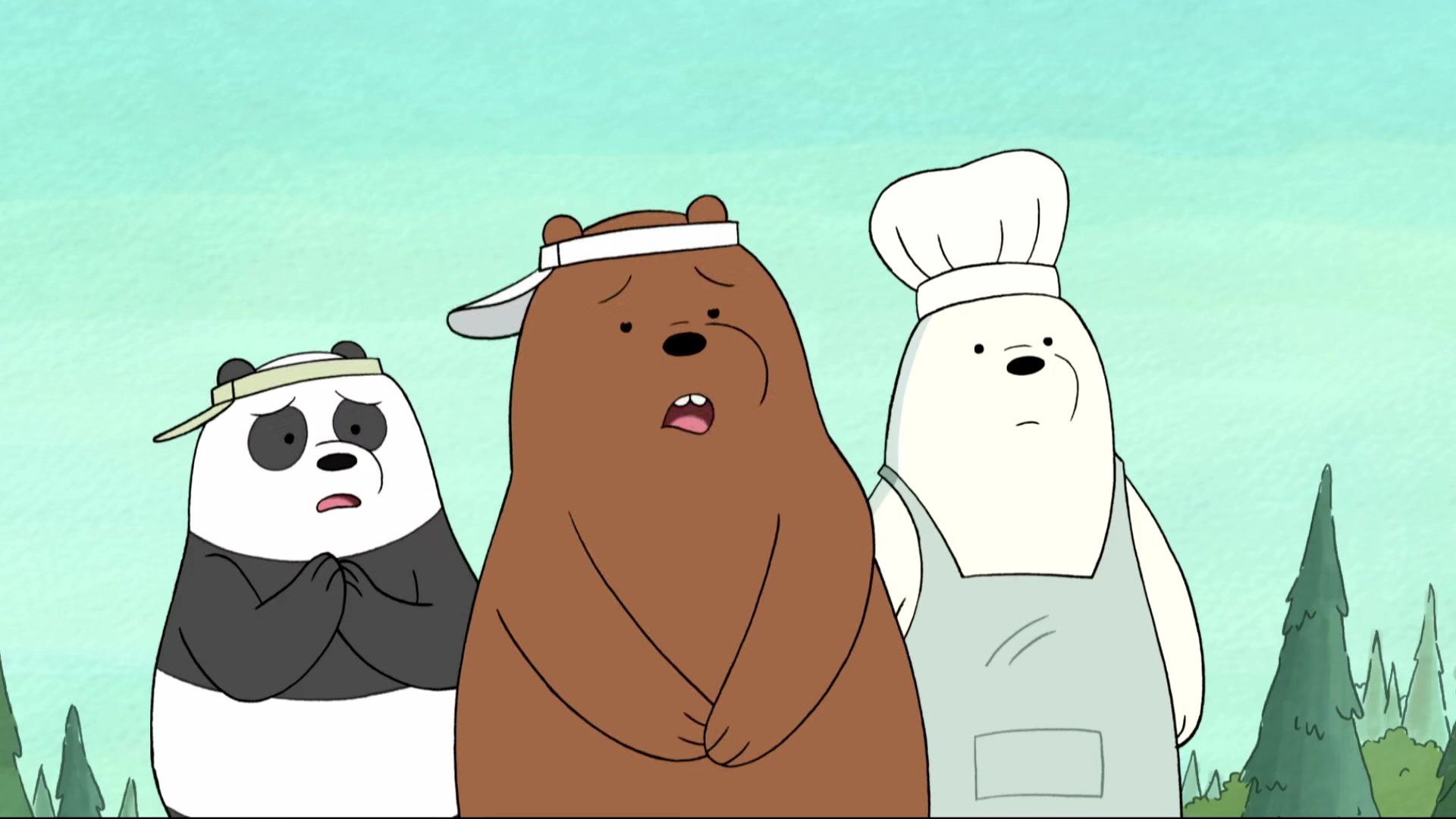 We Bare Bears Cartoon Humor Bears 1920x1080