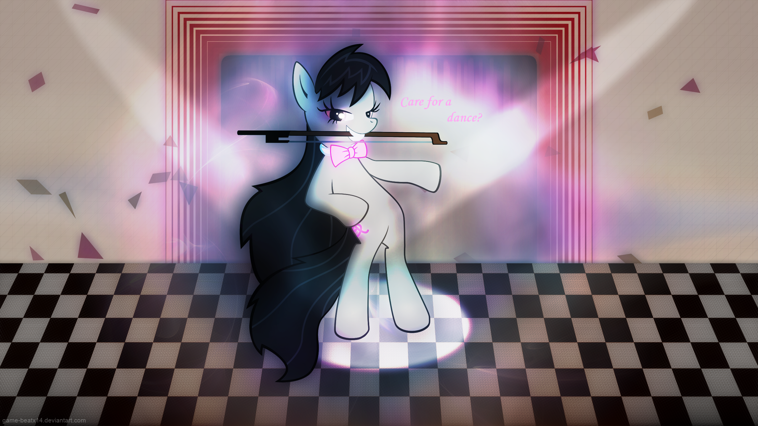 Octavia Melody Vector My Little Pony 2560x1440