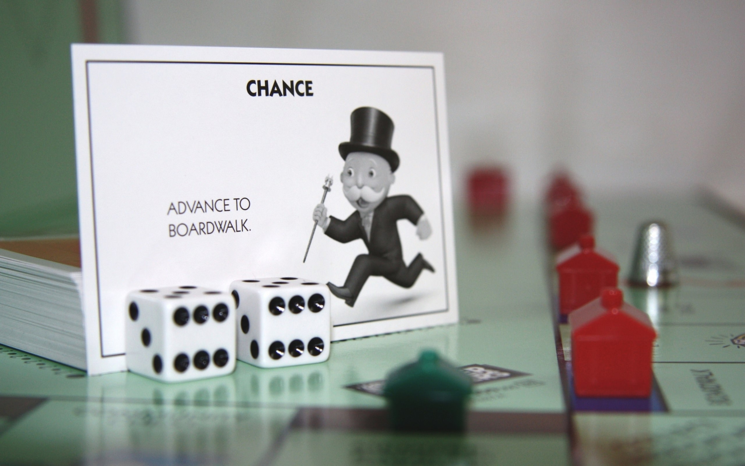 Board Games Monopoly Dice Game Art 2560x1600