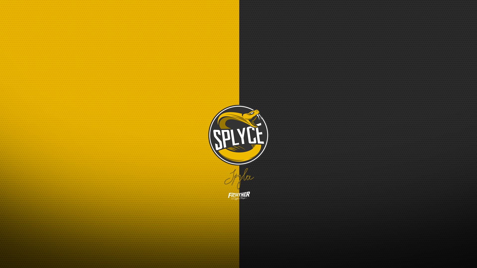 Splyce E Sports Yellow Logo Black 1920x1080