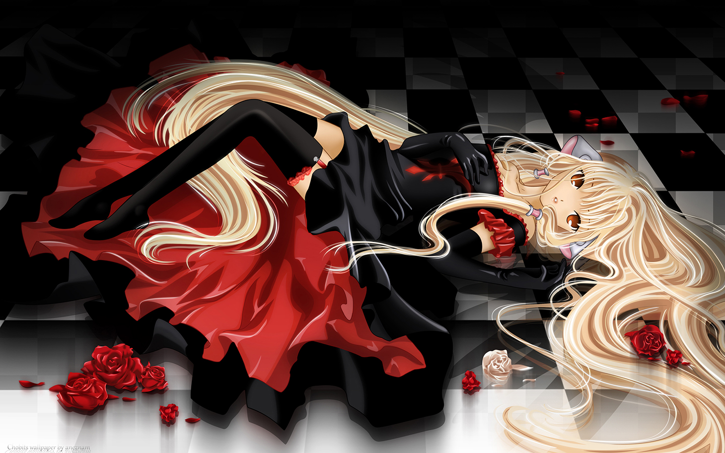 CLAMP Chobits Chii 1440x900