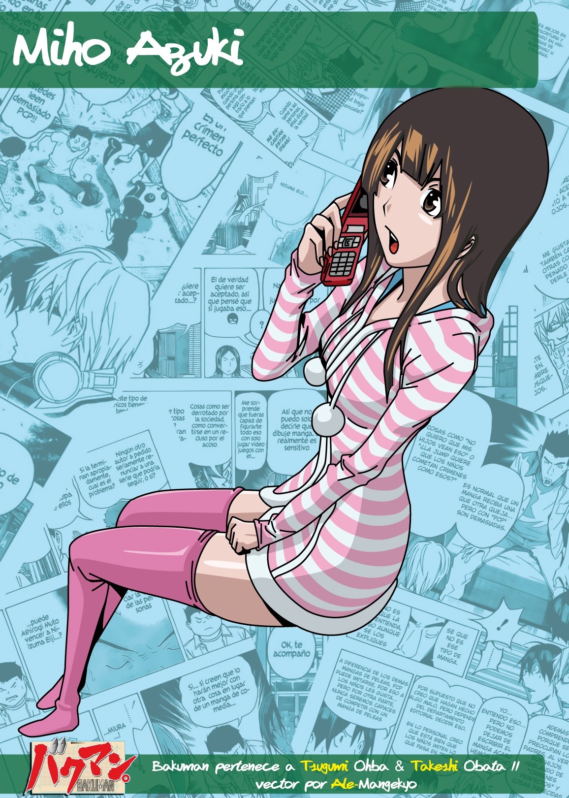 Bakuman Miho Azuki Anime 1156x1621