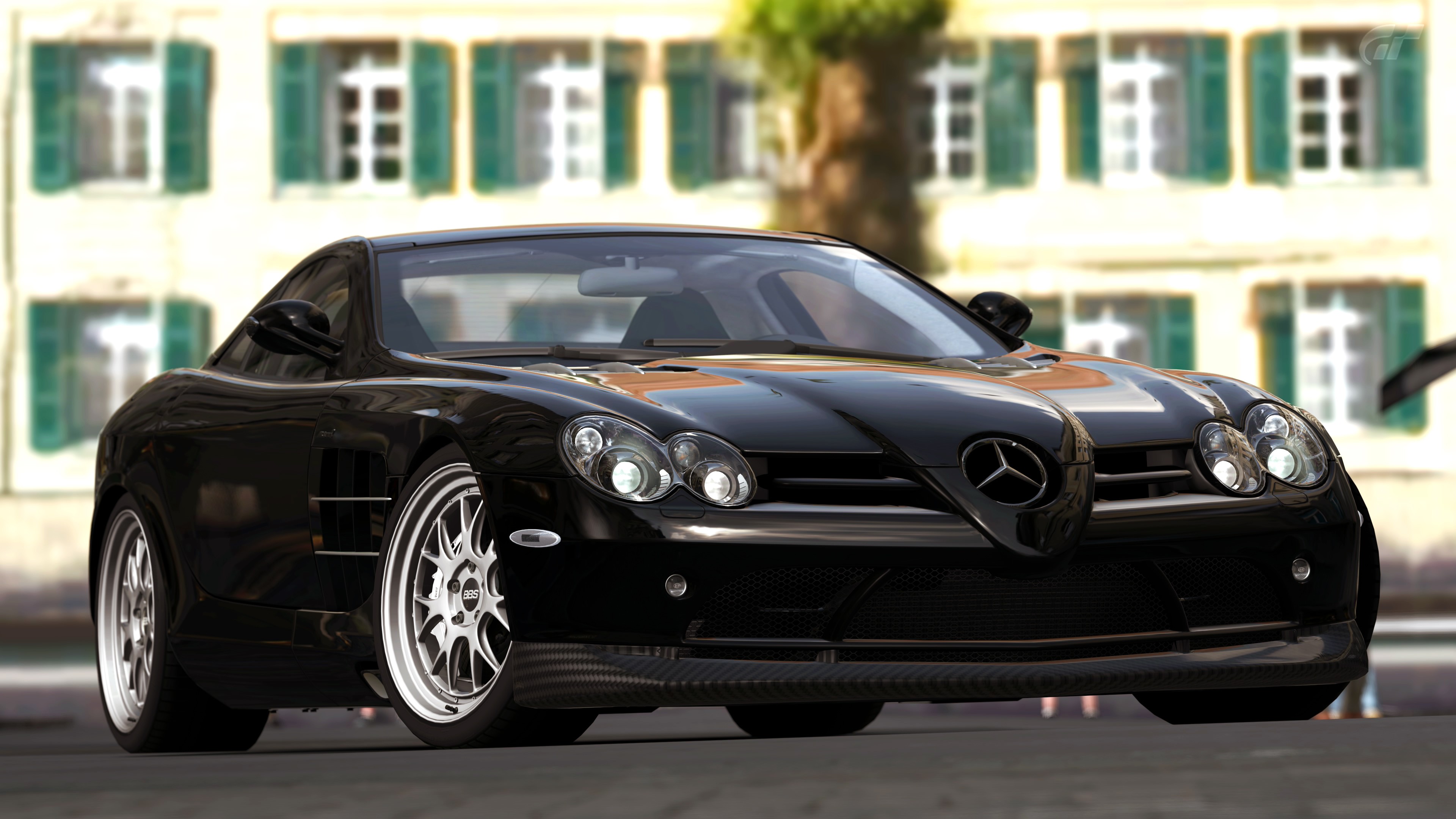 Mercedes Benz SLR Car Gran Turismo 5 Video Games 3840x2160