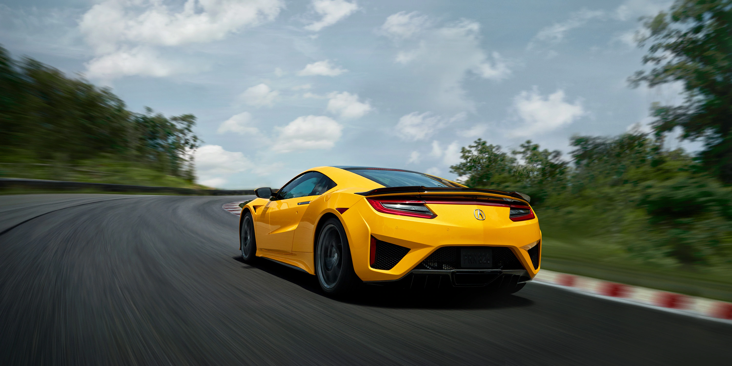 Acura Nsx Yellow Cars Video Games Acura NSX 3000x1500