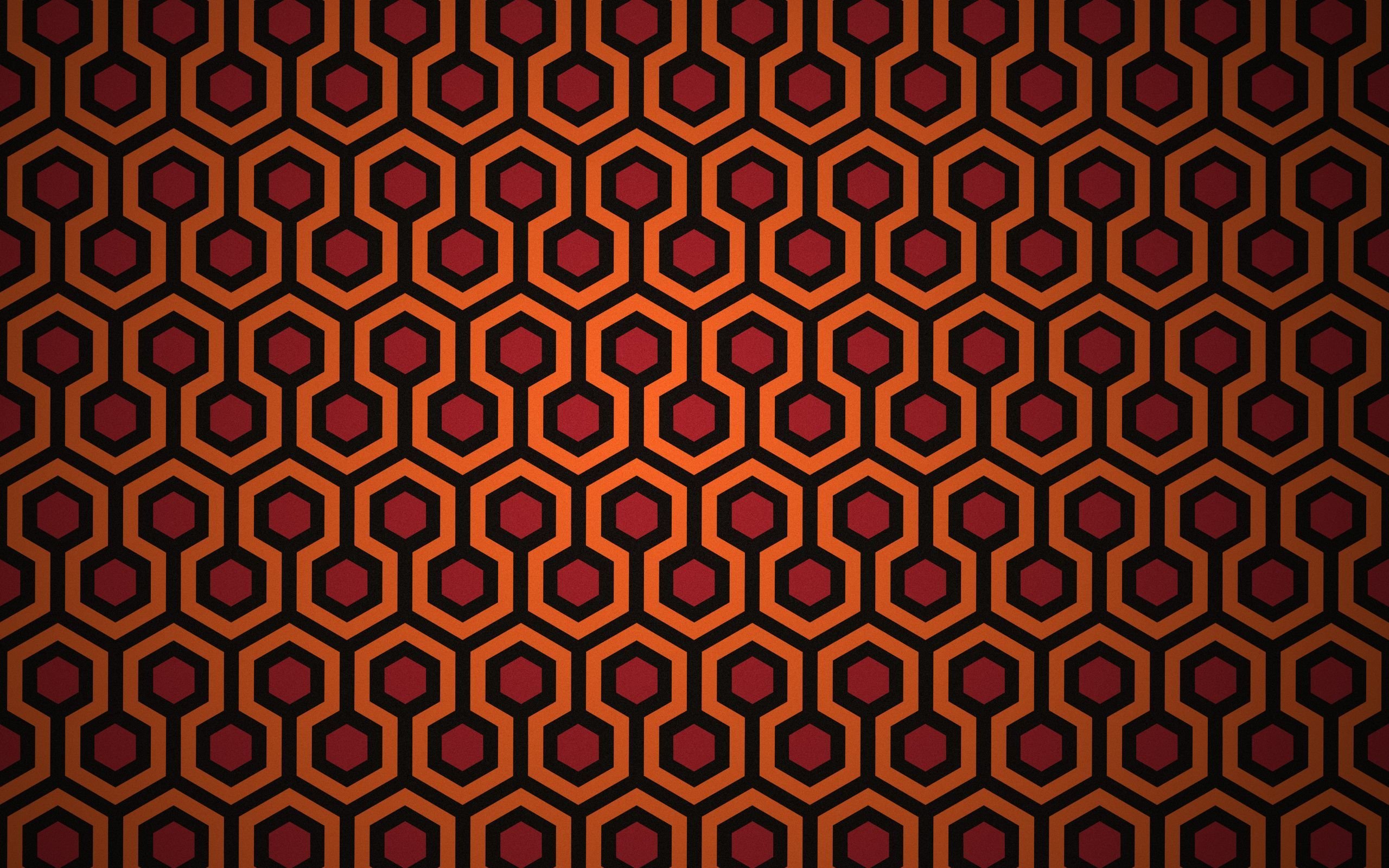 Pattern Abstract Hexagon The Shining Stanley Kubrick Vector 2560x1600
