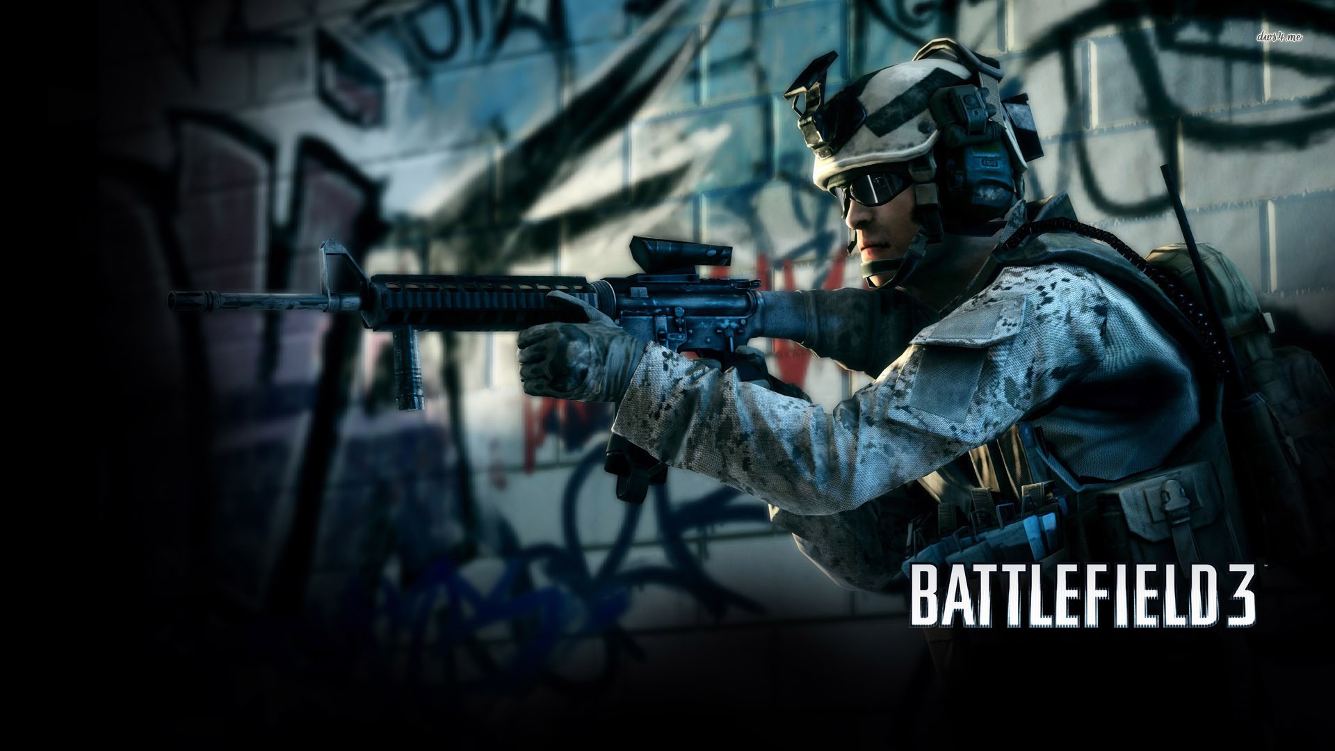 Battlefield 3 Video Games Dice M16 Battlefield 1920x1080