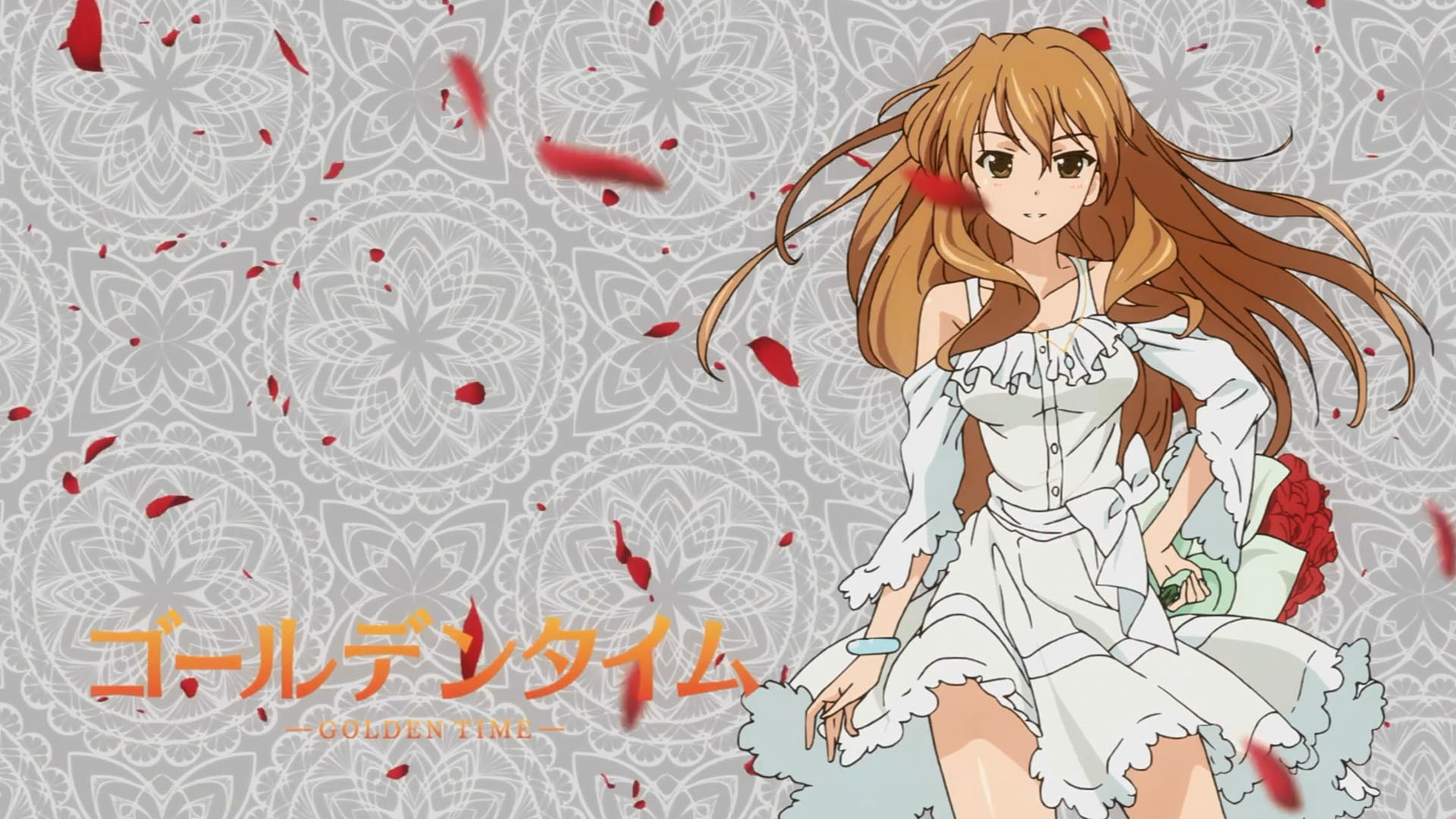 Golden Time Anime Girls Long Hair Dress Anime 1920x1080