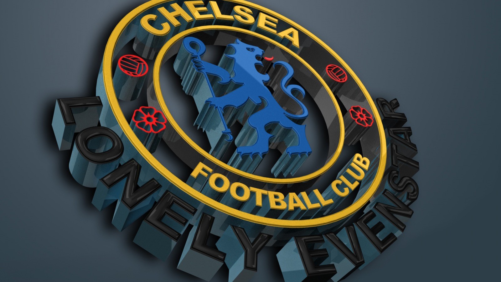 Chelsea FC Logo Soccer 1600x900