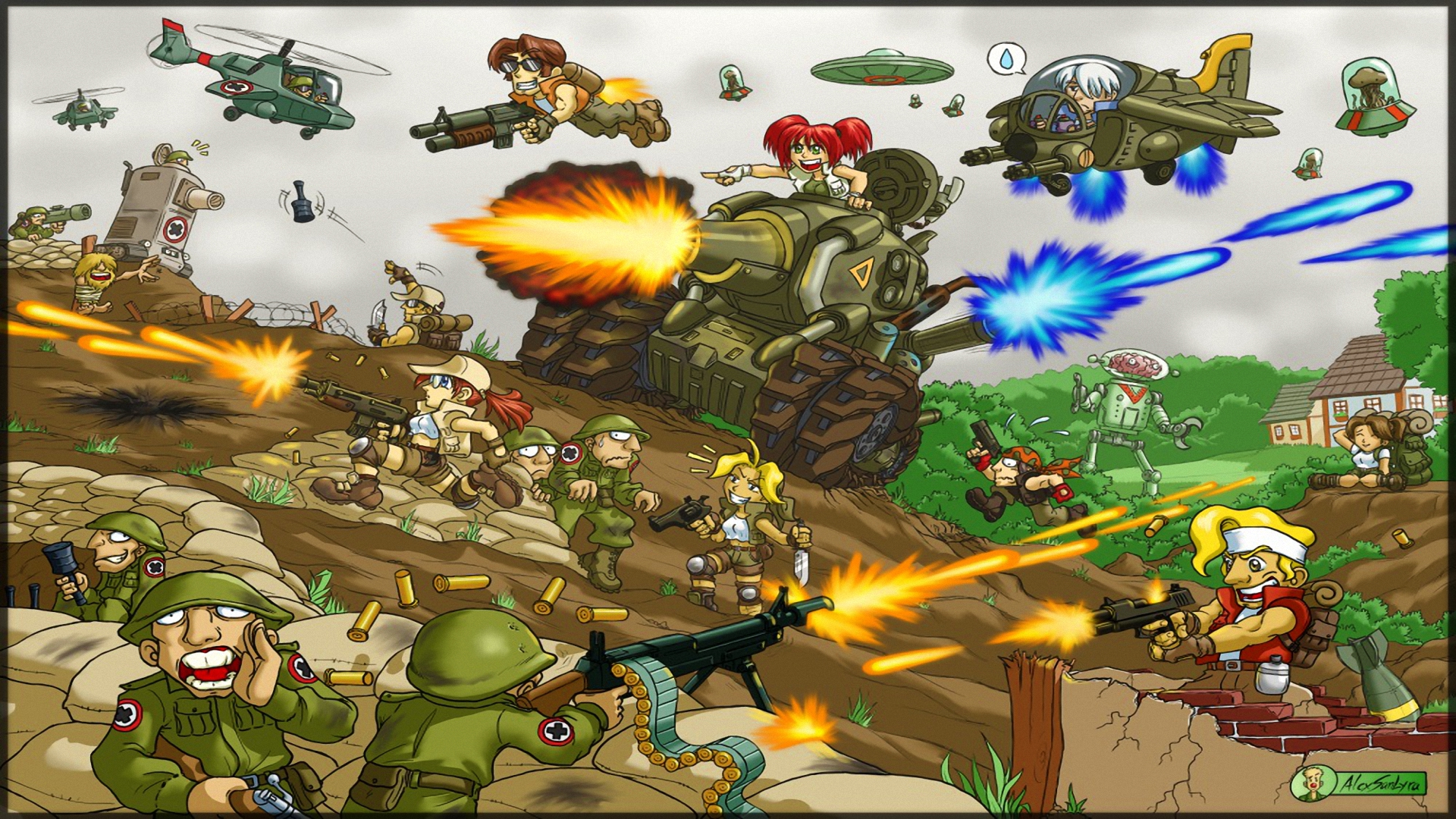 Video Game Metal Slug XX 1920x1080