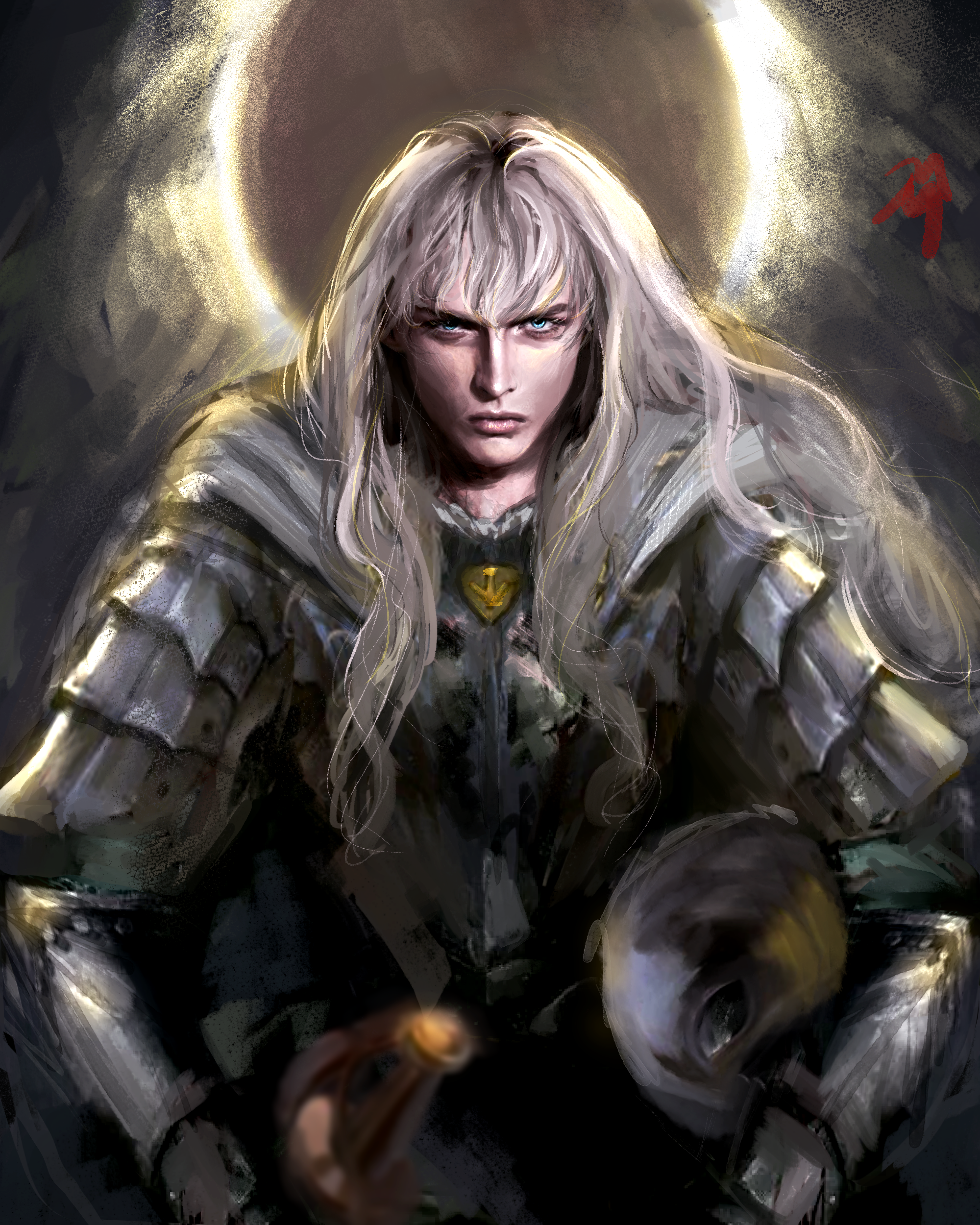 Fan Art Fantasy Art Berserk Anime Griffith 4000x5000