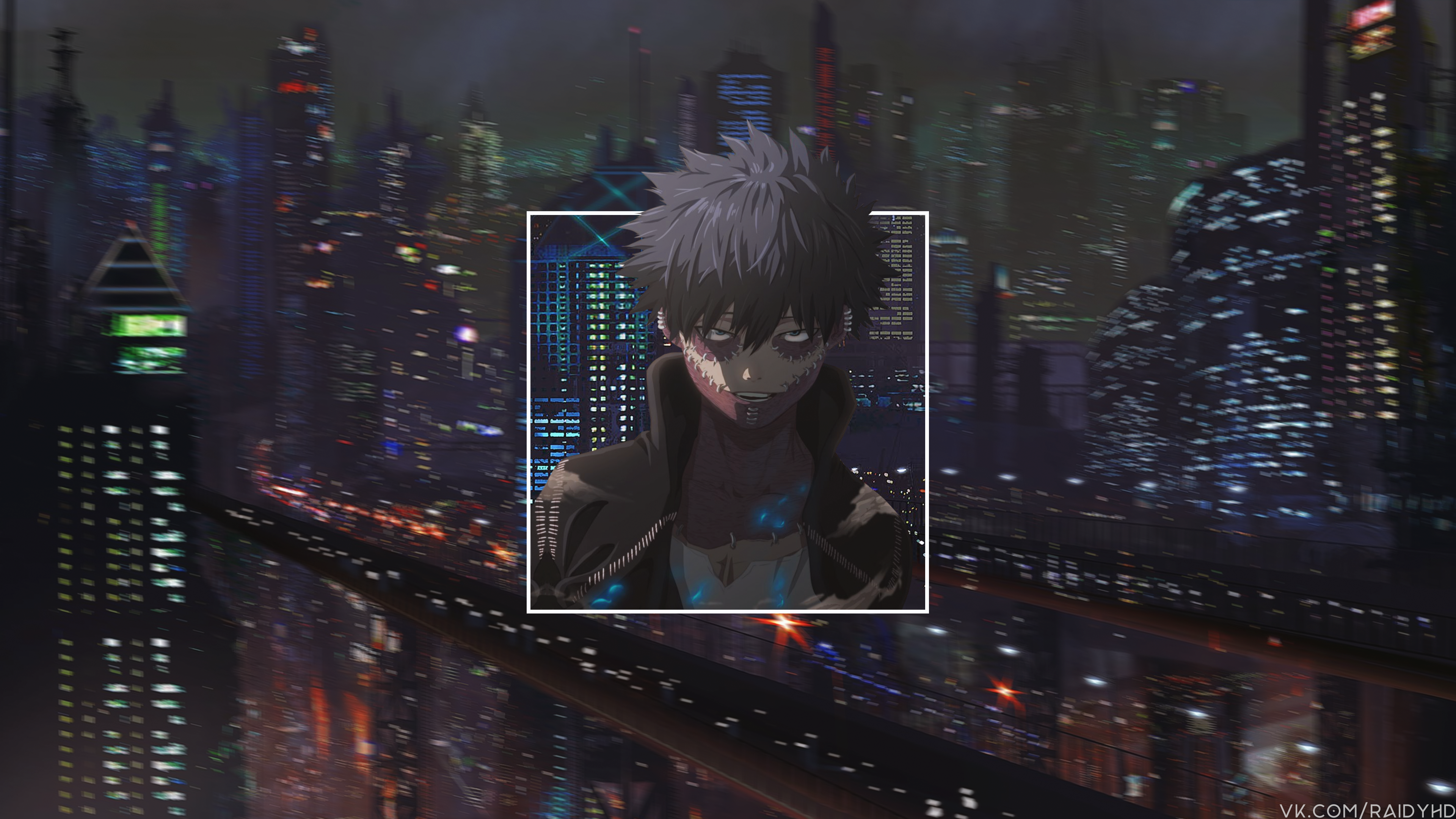 Anime Anime Boys Dabi Picture In Picture 3840x2160