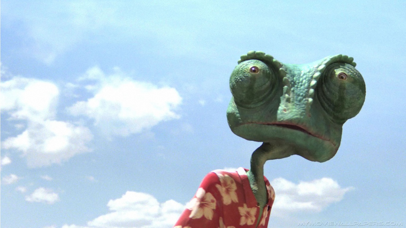 Rango Johnny Depp 1366x768