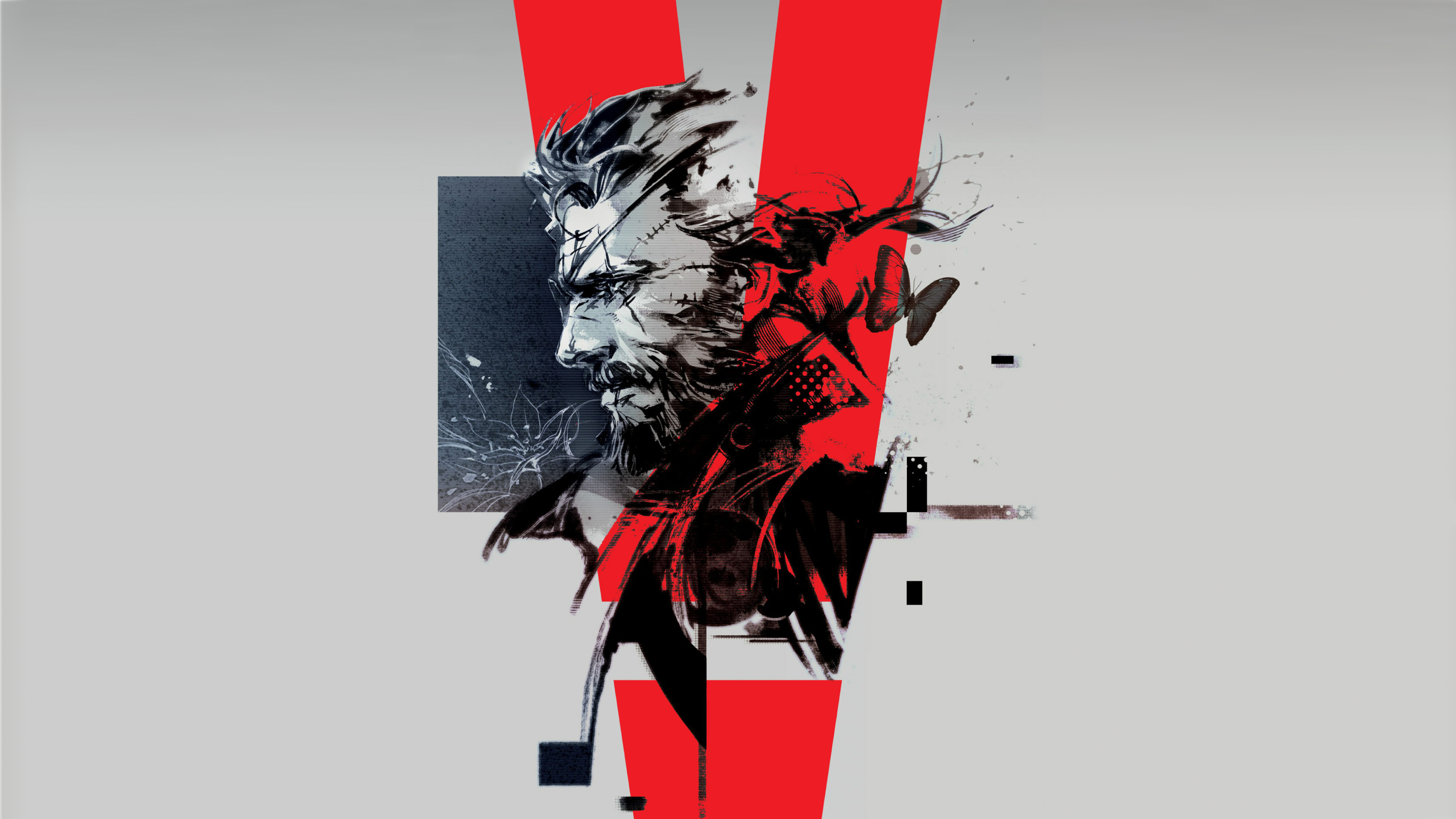 Metal Gear Solid Metal Gear Solid V The Phantom Pain Big Boss Video Game Art Video Games 3840x2160