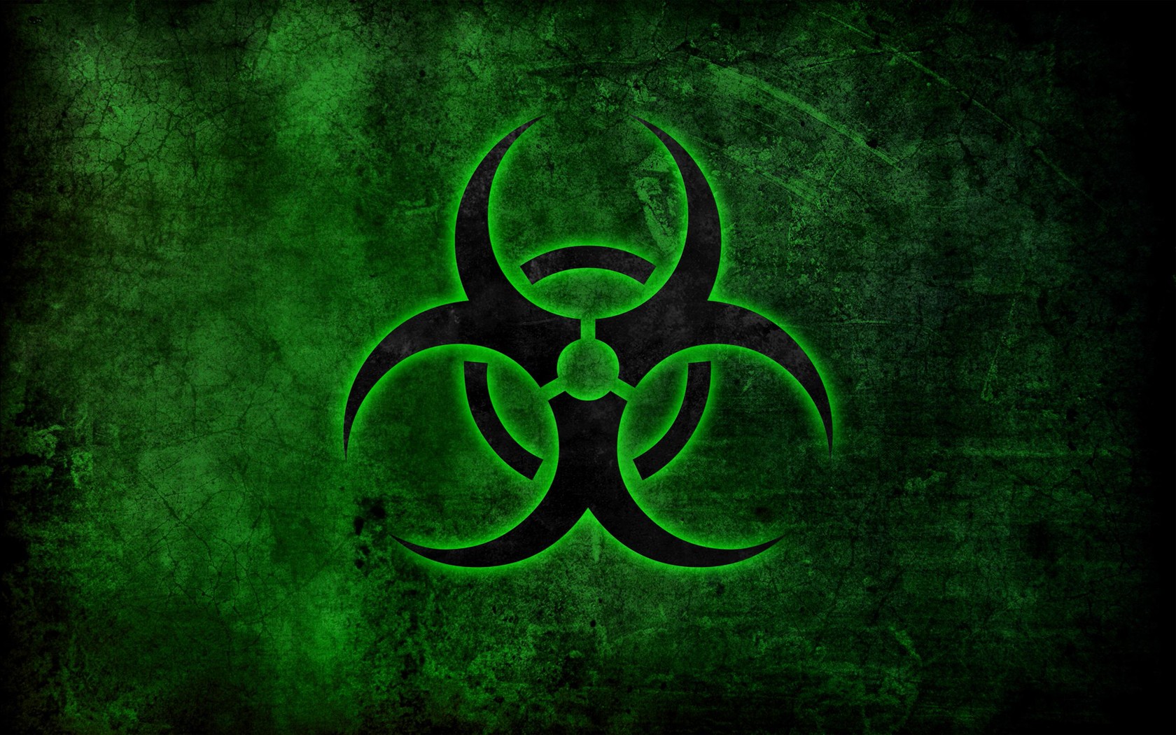 Plague Apocalyptic Green Grunge Digital Art 1680x1050