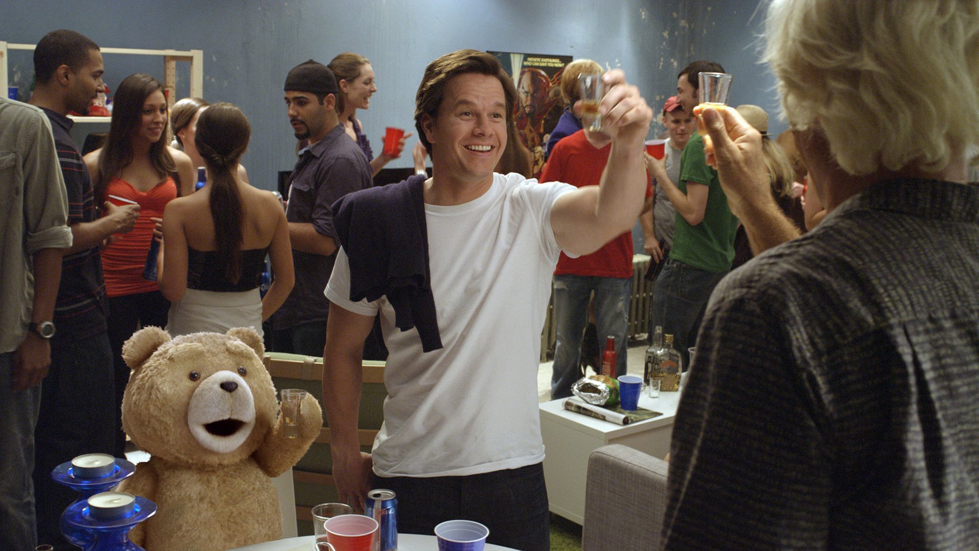 Ted Movie Character Mark Wahlberg 1920x1080