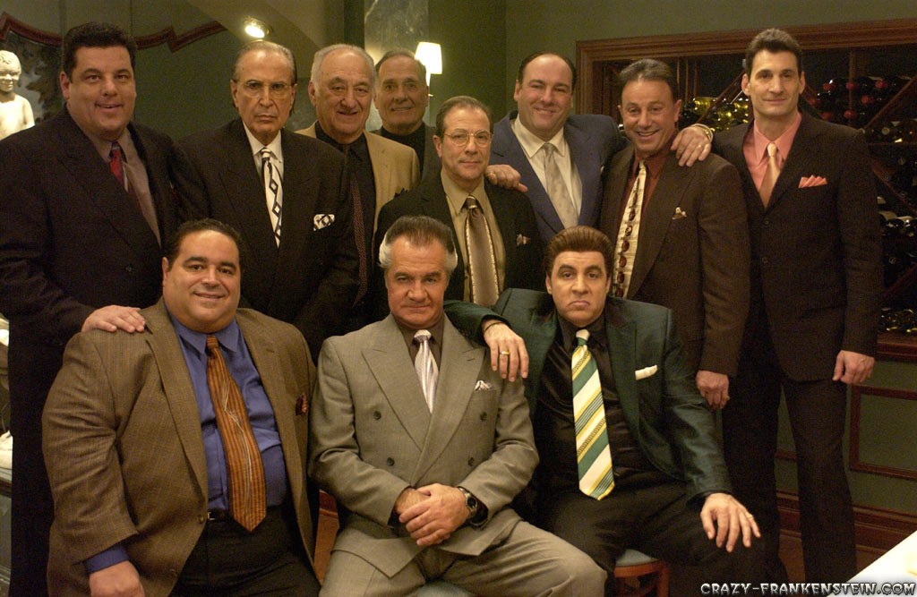 The Sopranos Mafia James Gandolfini Gangster Tie Suits TV 1024x667