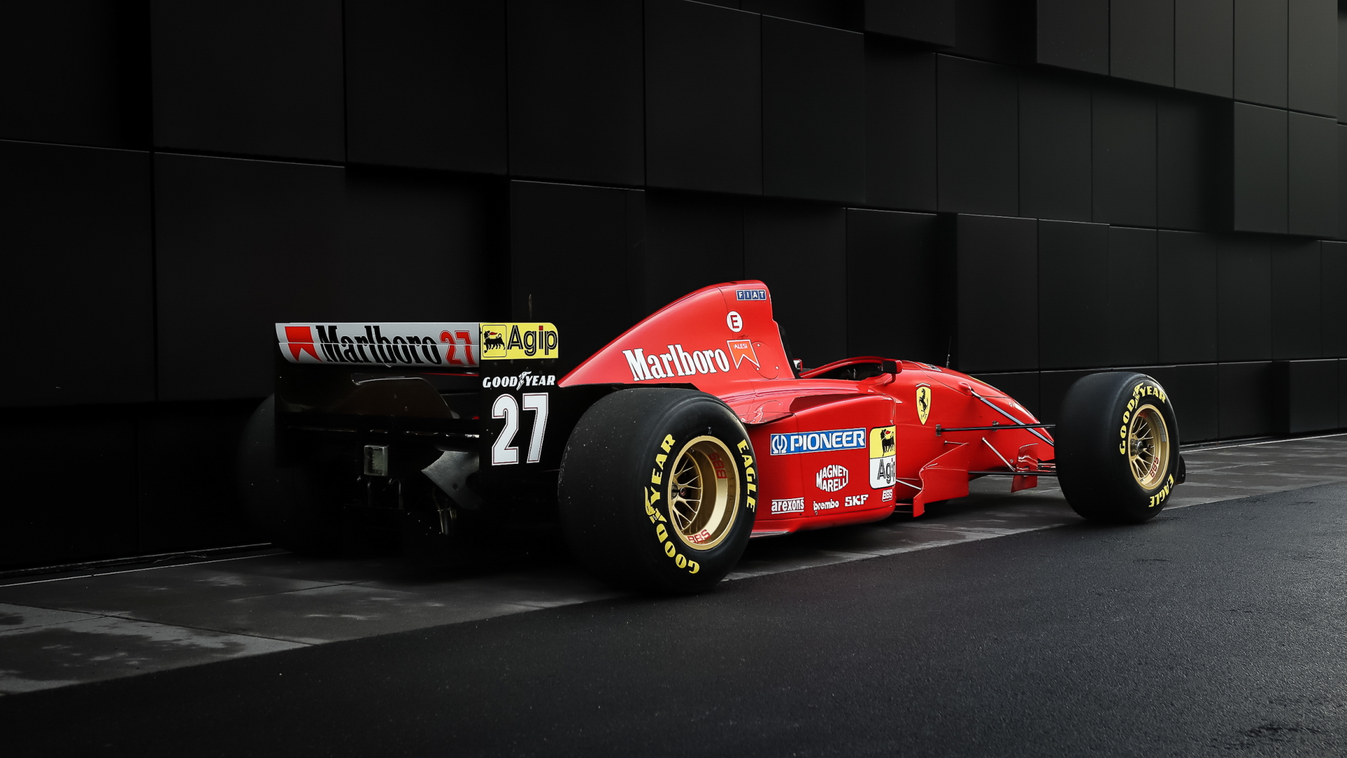 Ferrari Formula 1 Marlboro Race Cars Red Cars Pioneer Logo Motorsport 1920x1080