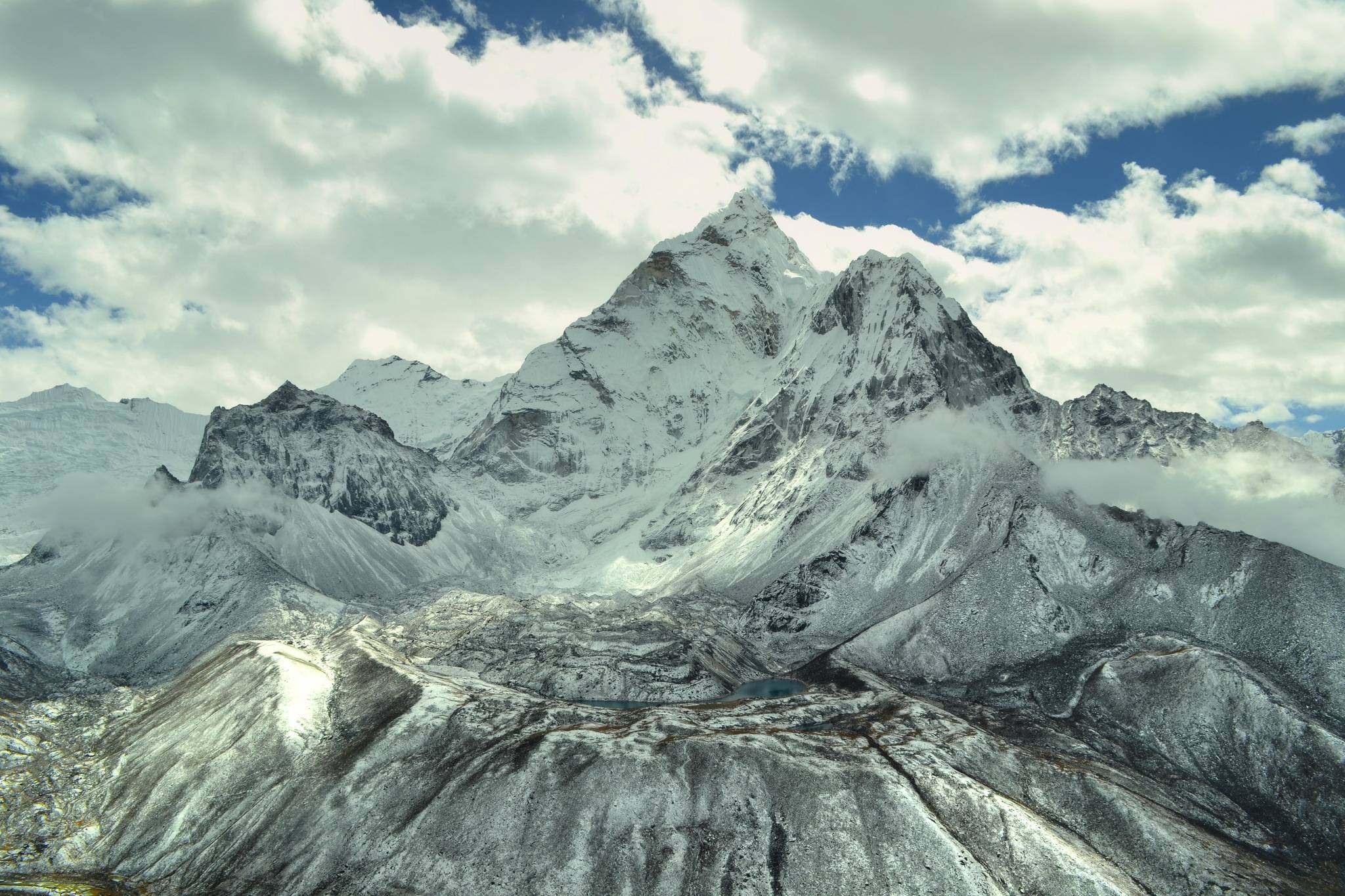 Nature Mountains Snow Winter Himalayas Landscape Ama Dablam 2048x1365