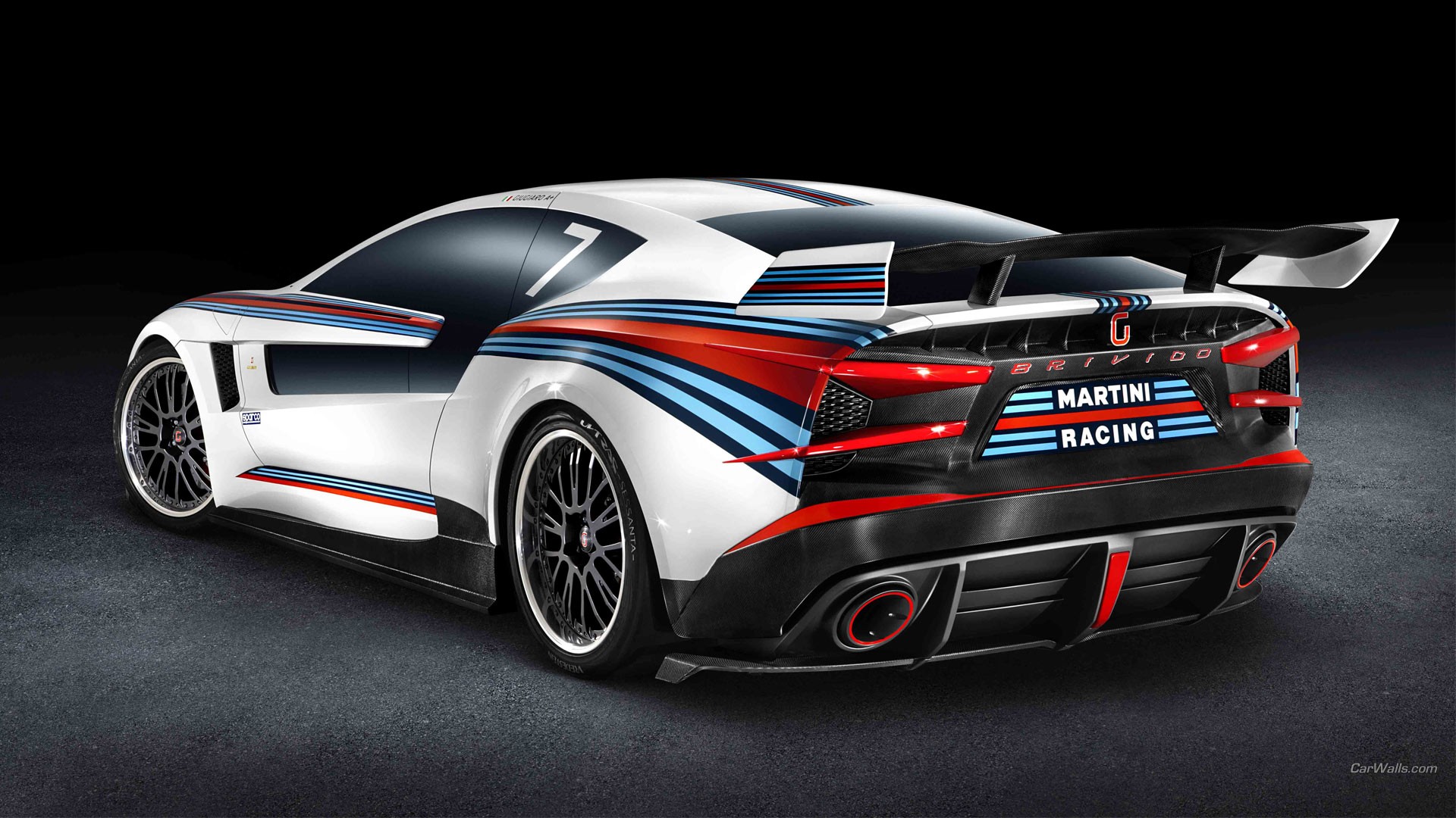 Italdesign Brivido Martini Racing Supercars Car 1920x1080