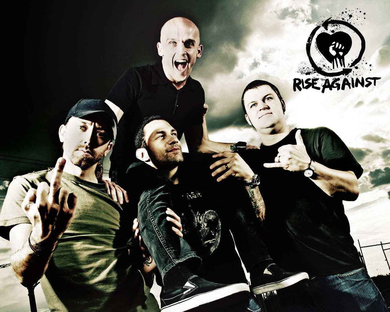 Music Rise Against 1280x1024