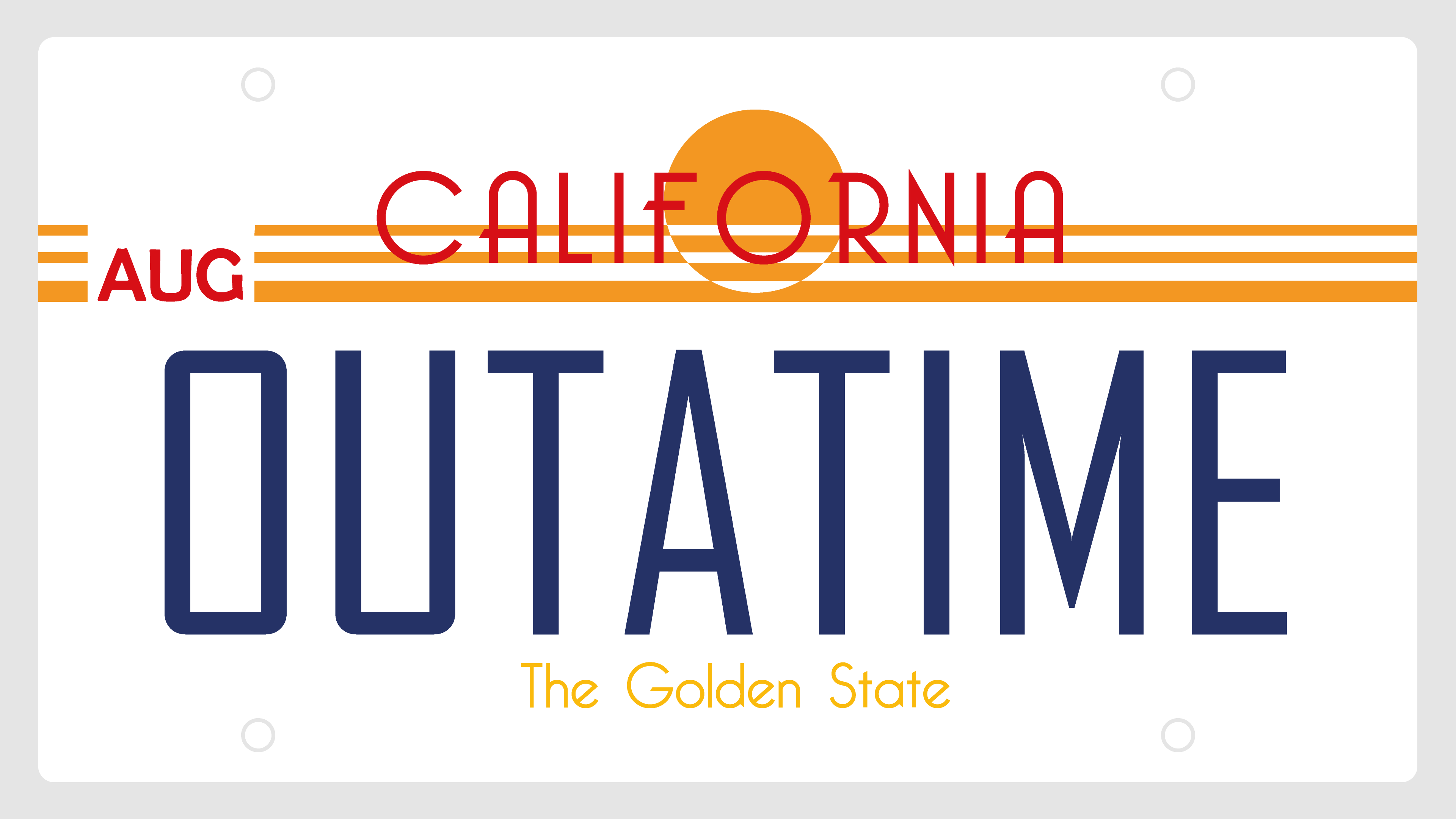Back To The Future Movies Michael J Fox Licence Plates 3840x2160