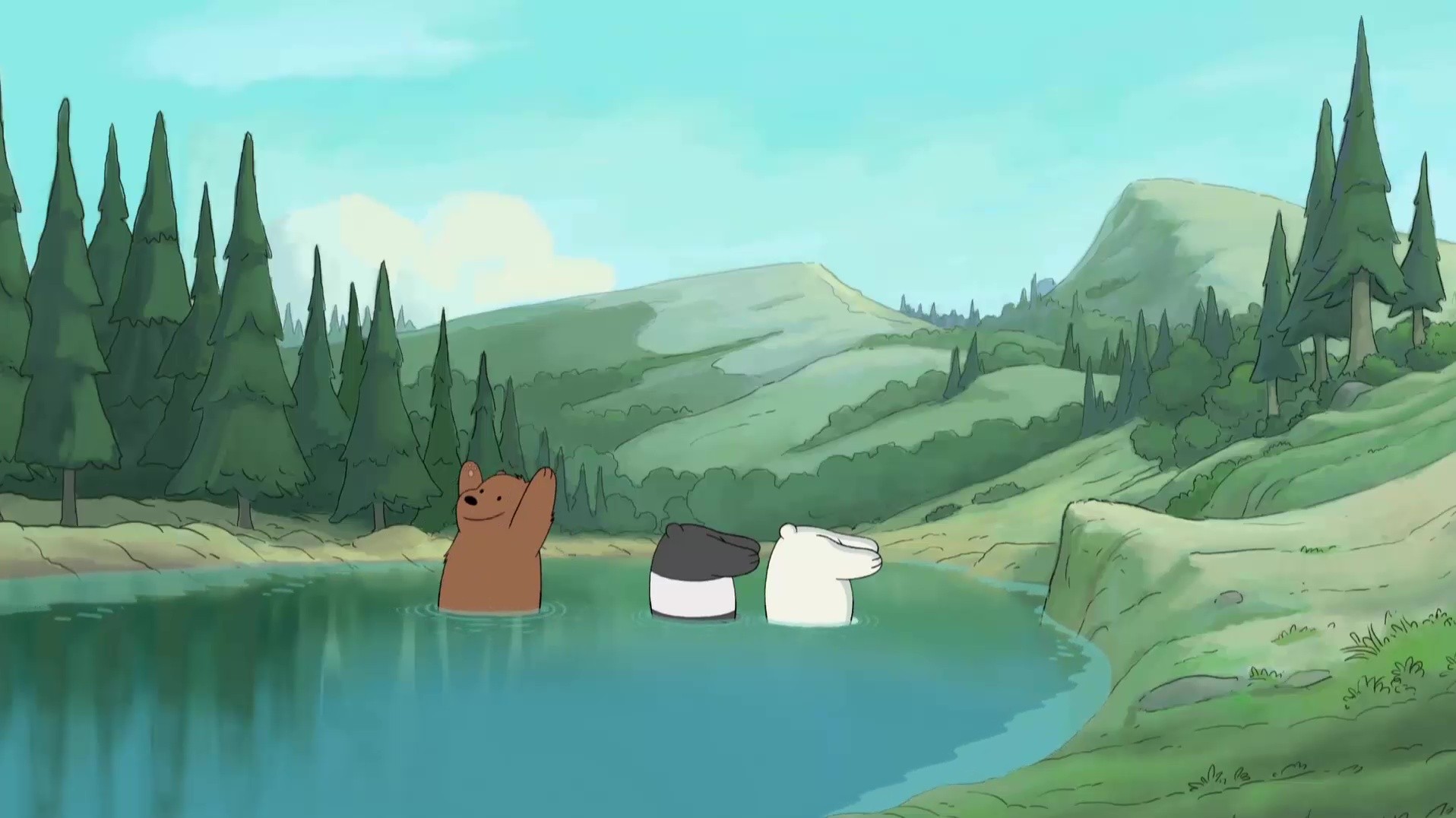 WeBareBears Capture Cartoon Bears 1916x1076