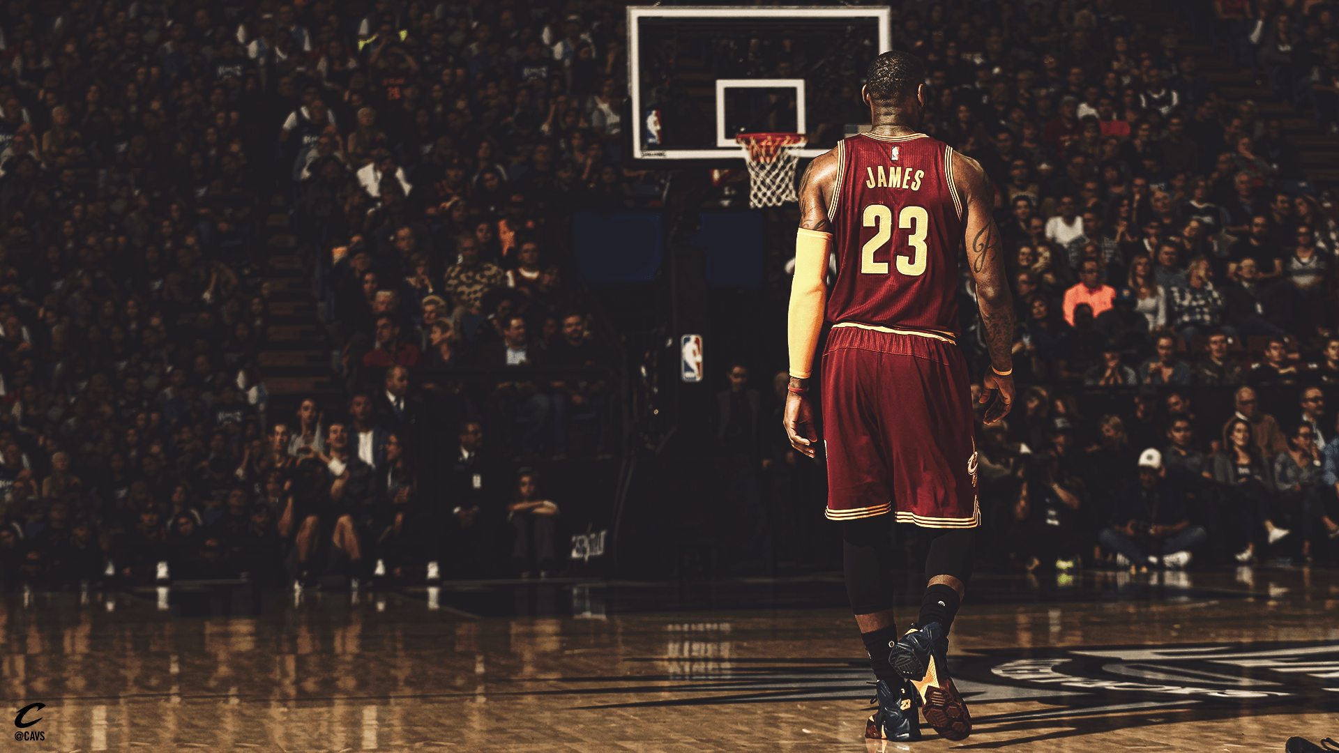 LeBron James Basketball NBA Hoop 1920x1080