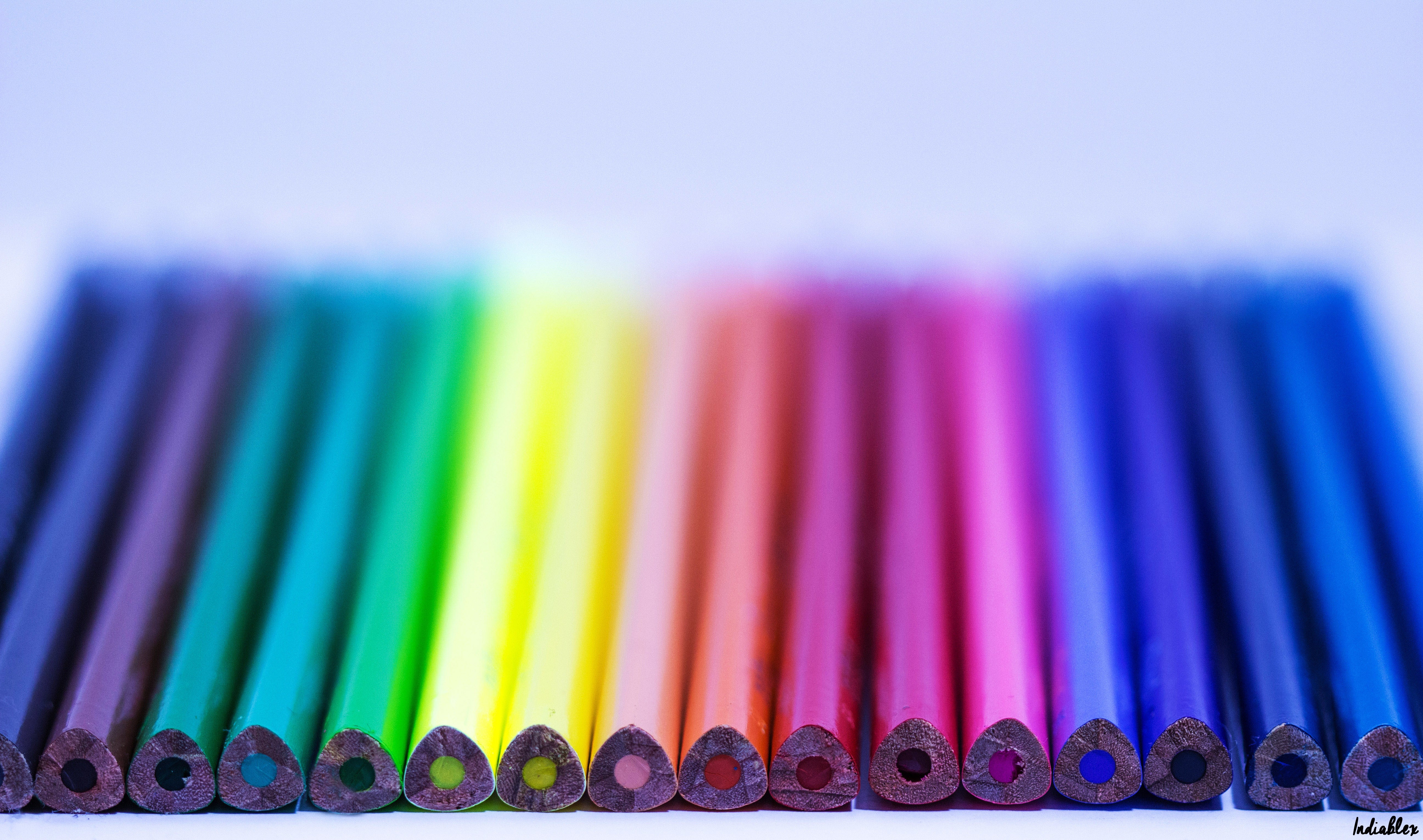 Pens Colorful Rainbows Photography Macro 5184x3062