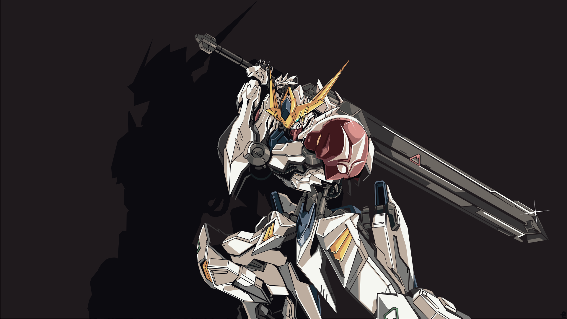 Mobile Suit Gundam Iron Blooded Orphans Mobile Suit Gundam Tekkadan Gundam ASW G 08 Gundam Barbatos  1920x1080