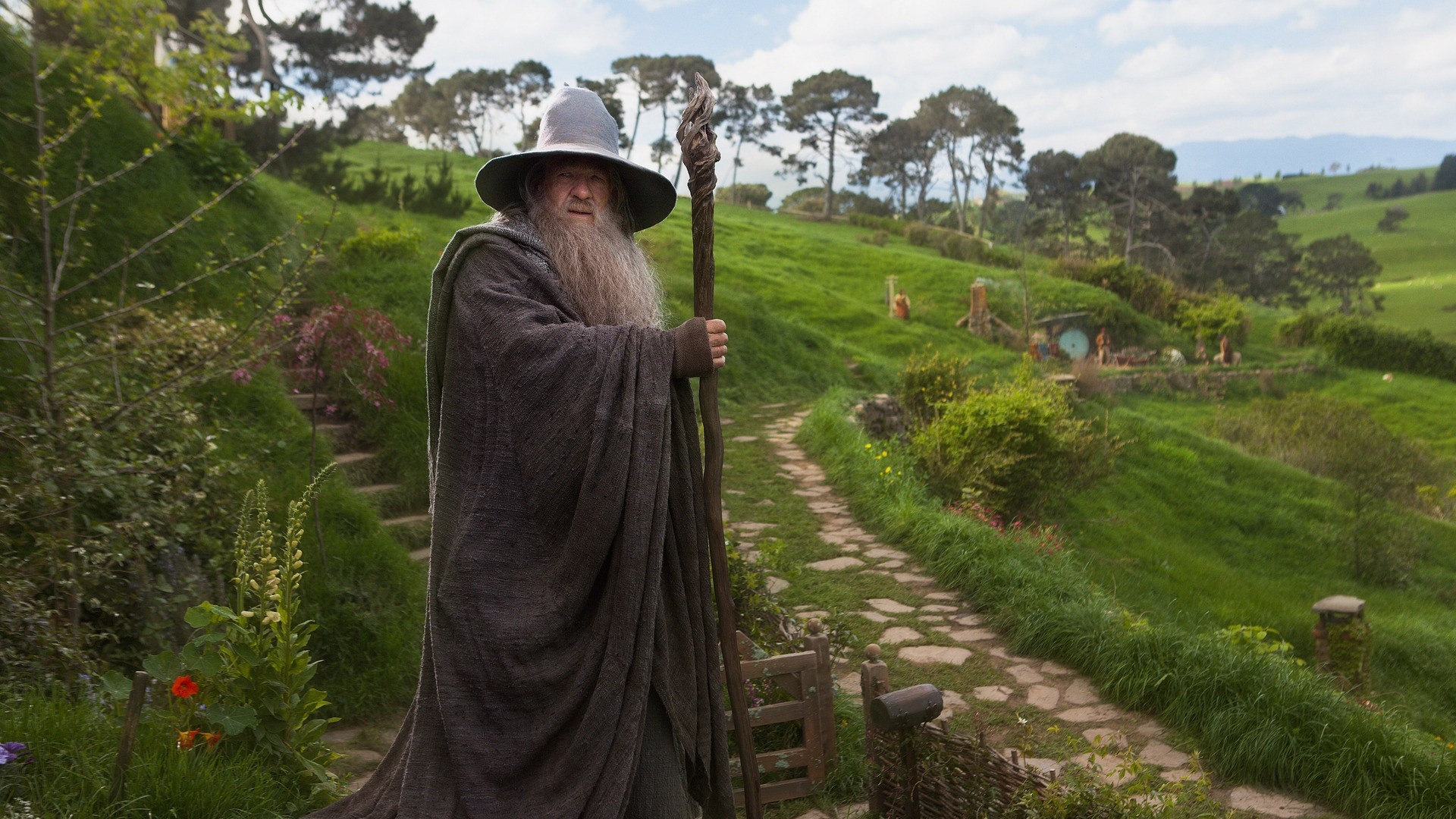 The Lord Of The Rings Gandalf The Shire Wizard Ian McKellen 1920x1080