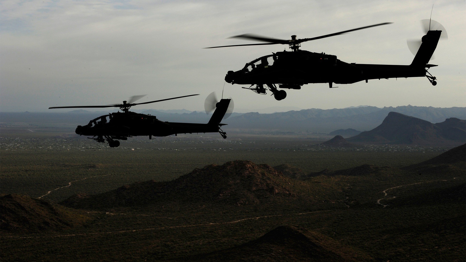 Boeing AH 64 Apache AH 64 Apache Helicopters Military Aircraft Aircraft Vehicle 1920x1080