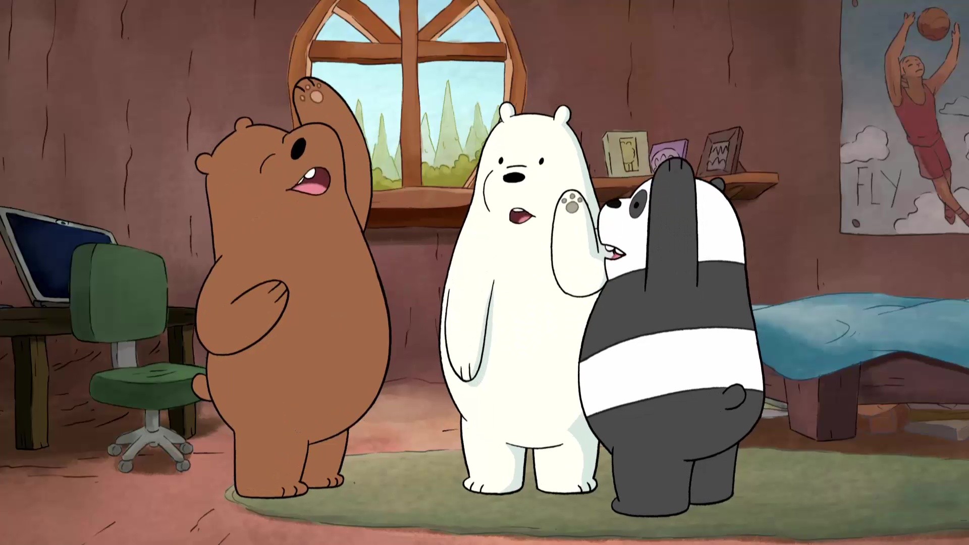 WeBareBears Capture Cartoon Bears 1920x1080