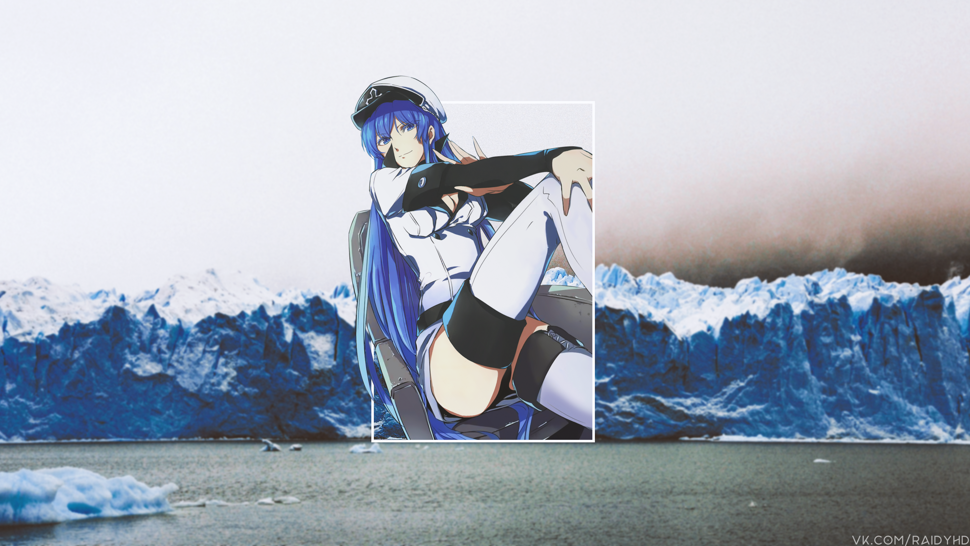 Anime Anime Girls Picture In Picture Cold Esdeath Akame Ga Kill 3840x2160