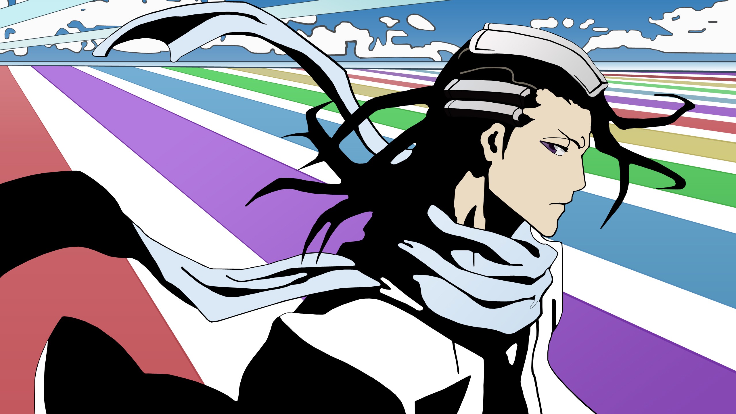 Bleach Kuchiki Byakuya Anime Vectors Anime 2560x1440