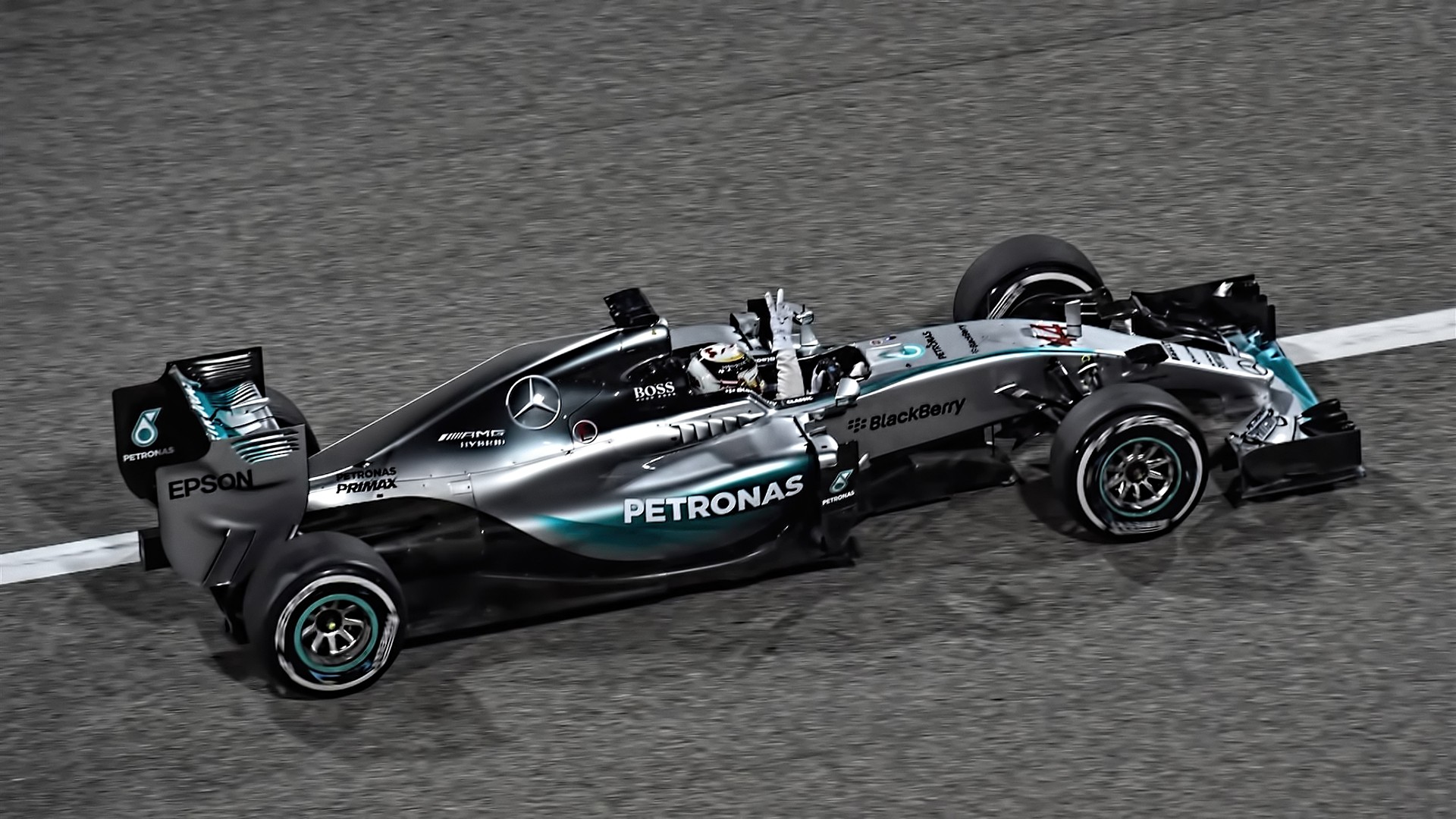 Formula 1 Mercedes F1 Lewis Hamilton Racing Car 1920x1080