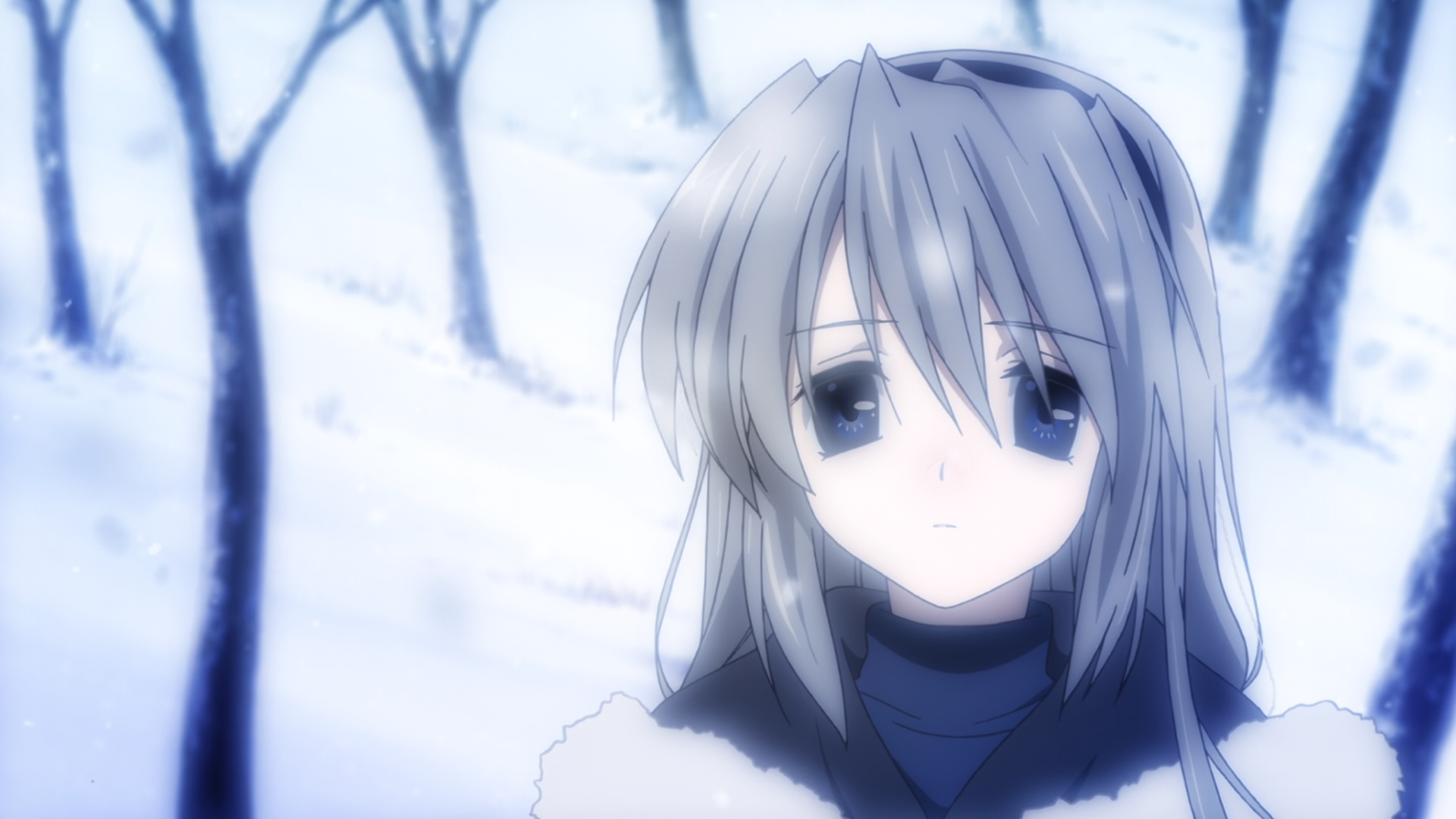 Anime Winter Sakagami Tomoyo Clannad 1920x1080