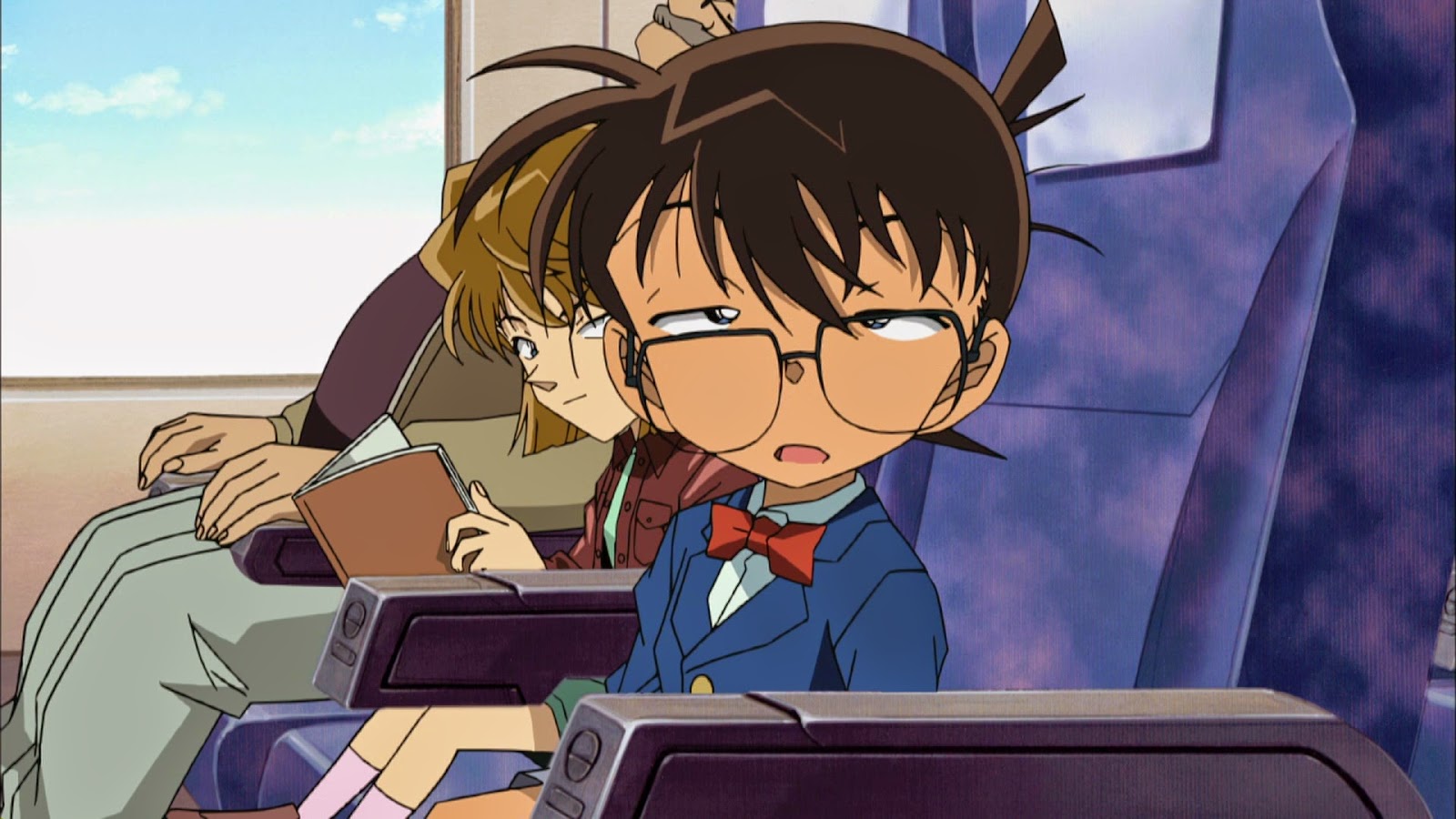 Anime Detective Conan Meitantei Konan Conan Edogawa Shinichi Kudo Train 1600x900