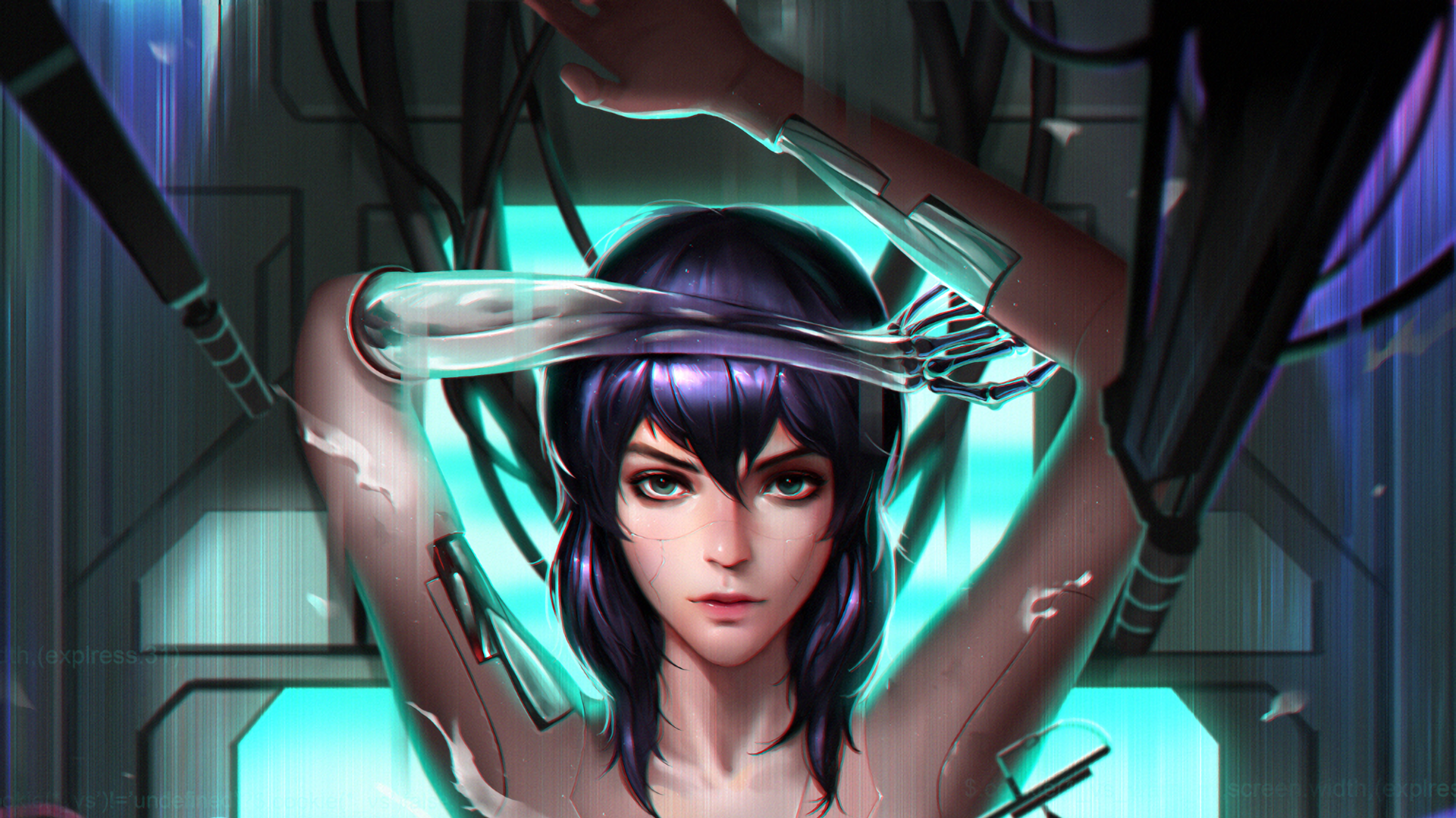 Motoko Kusanagi 1920x1080