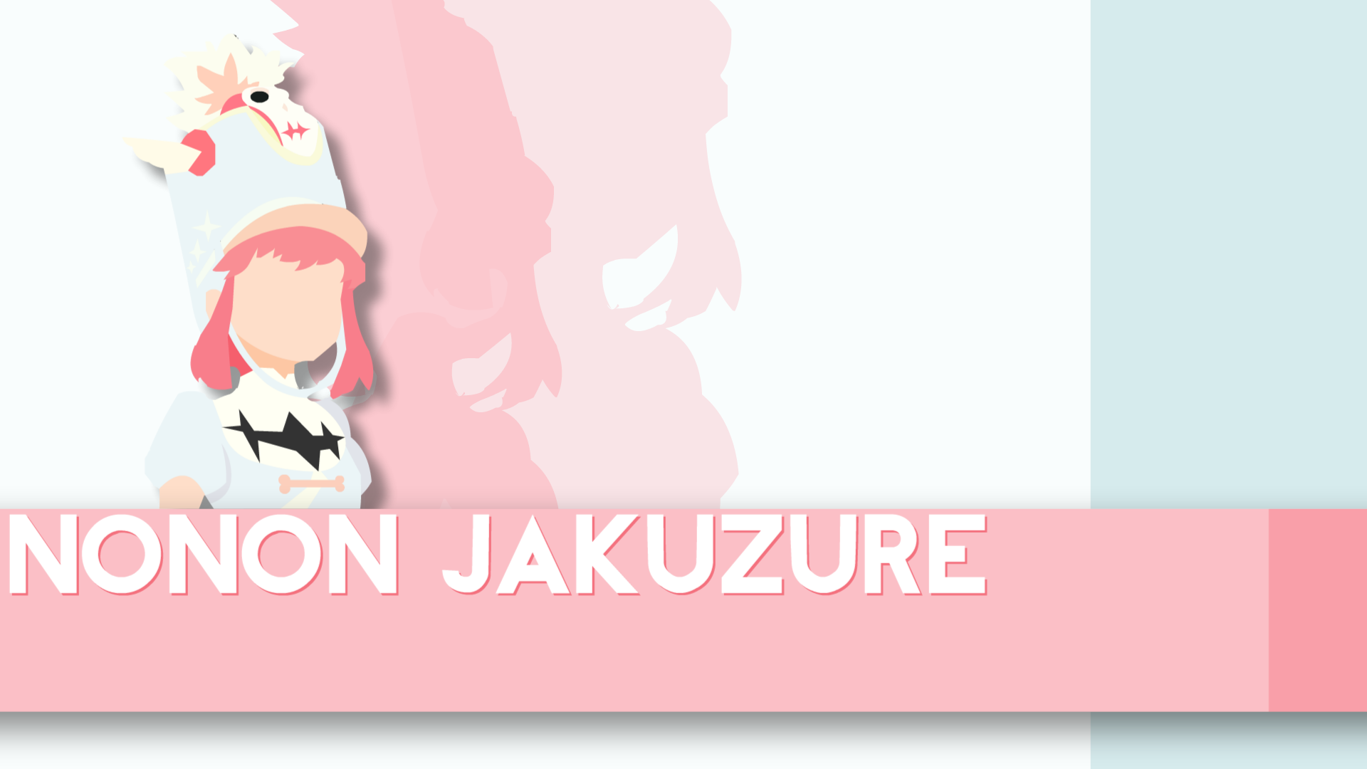 Kill La Kill Jakuzure Nonon Anime Girls Anime Pink 1920x1080