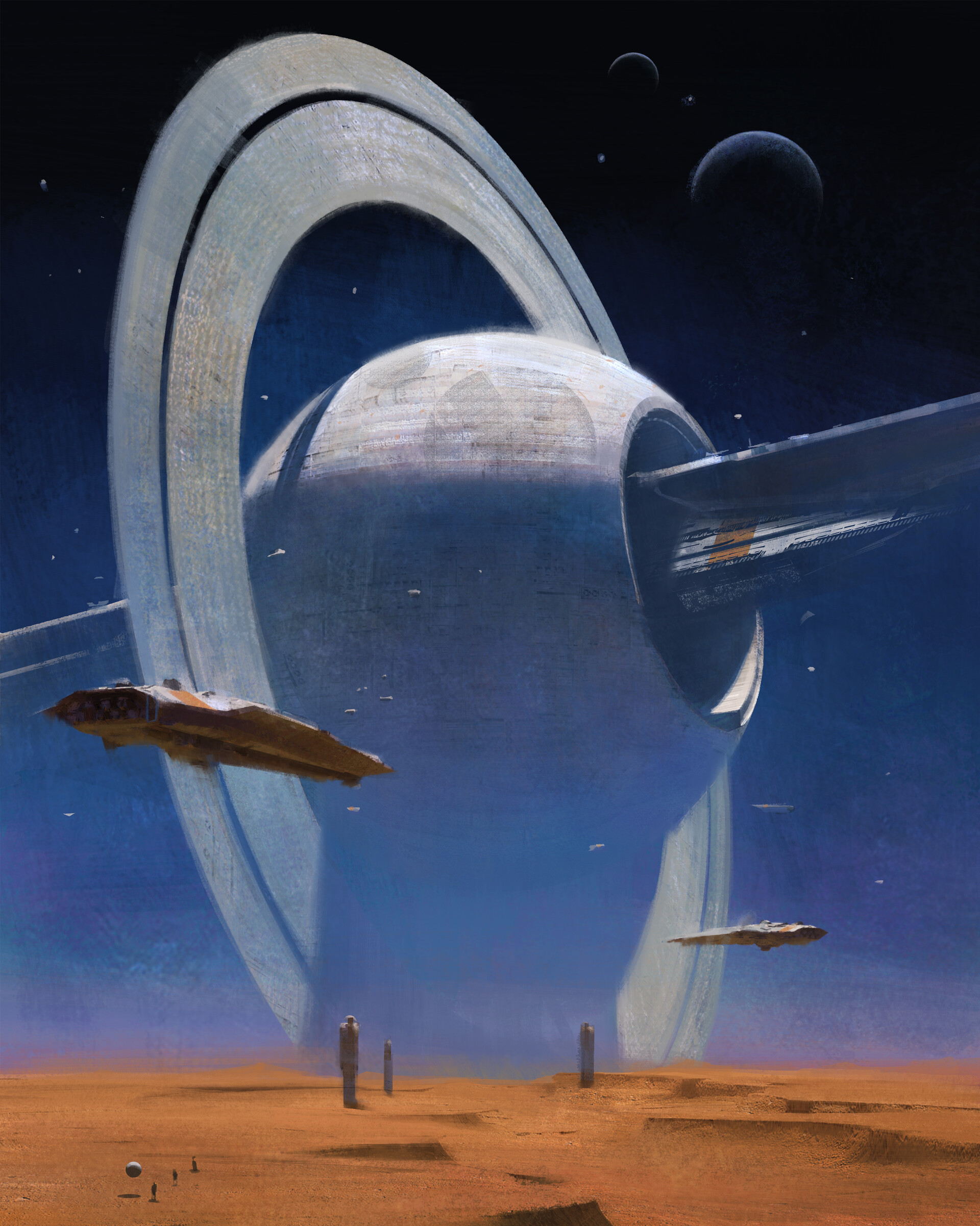 Swang Digital Art Artwork Futuristic Futuristic City Spaceship Science Fiction Space 1920x2402