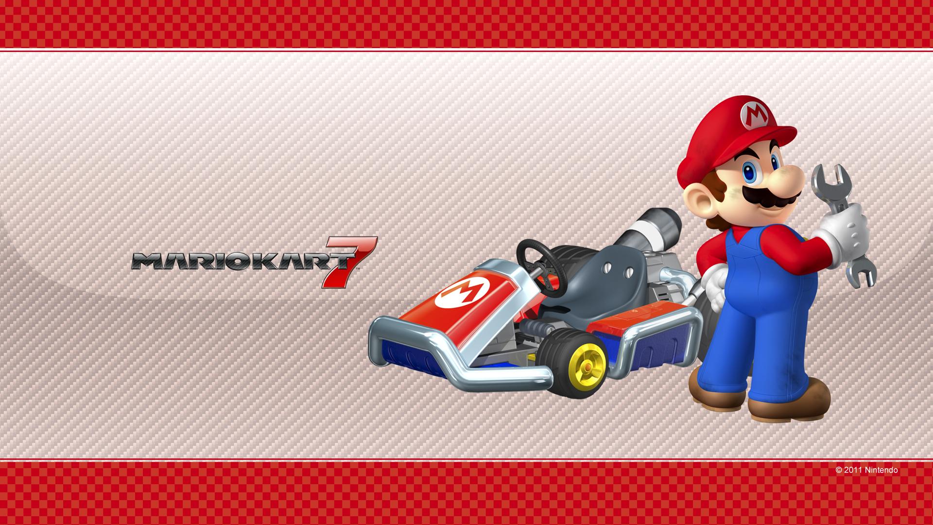 Super Mario Mario Kart 7 Nintendo Mario Kart Video Games 1920x1080