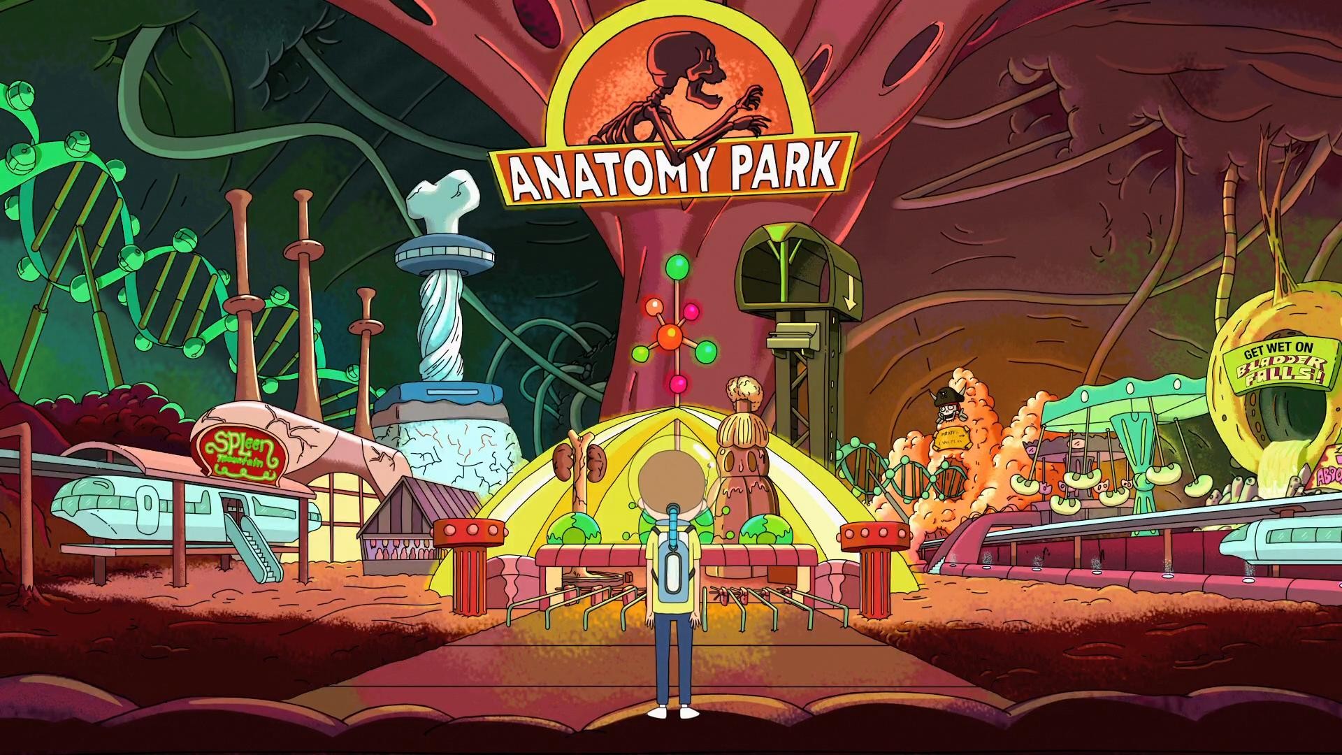 Rick And Morty Theme Parks Morty Smith 1920x1080