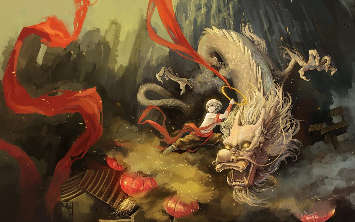 Chinese Dragon Nezha Journey To The West Chinese Mythology 1440x900