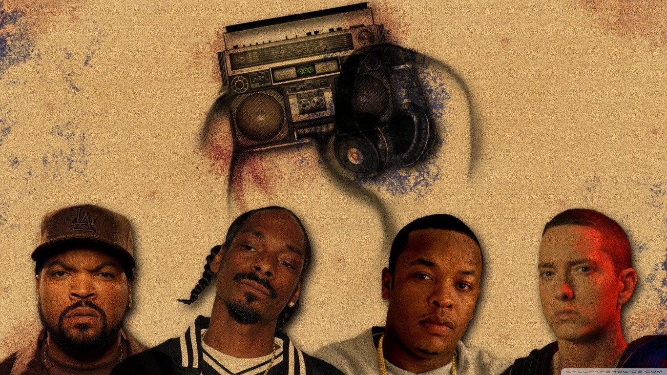 West Coast Snoop Dogg Rap Dr Dre Eminem Stereos Hip Hop Music 1366x768