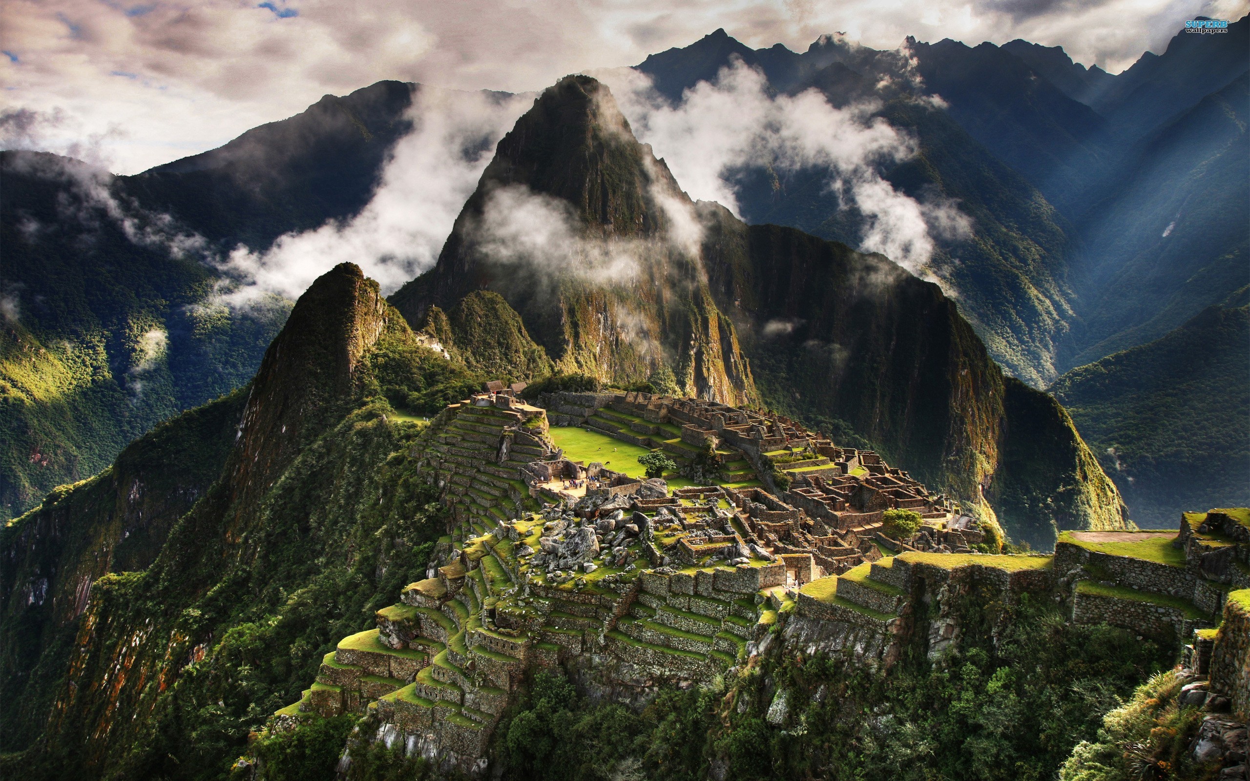 Nature Machu Picchu South America History Ruin Mountains Landscape 2560x1600