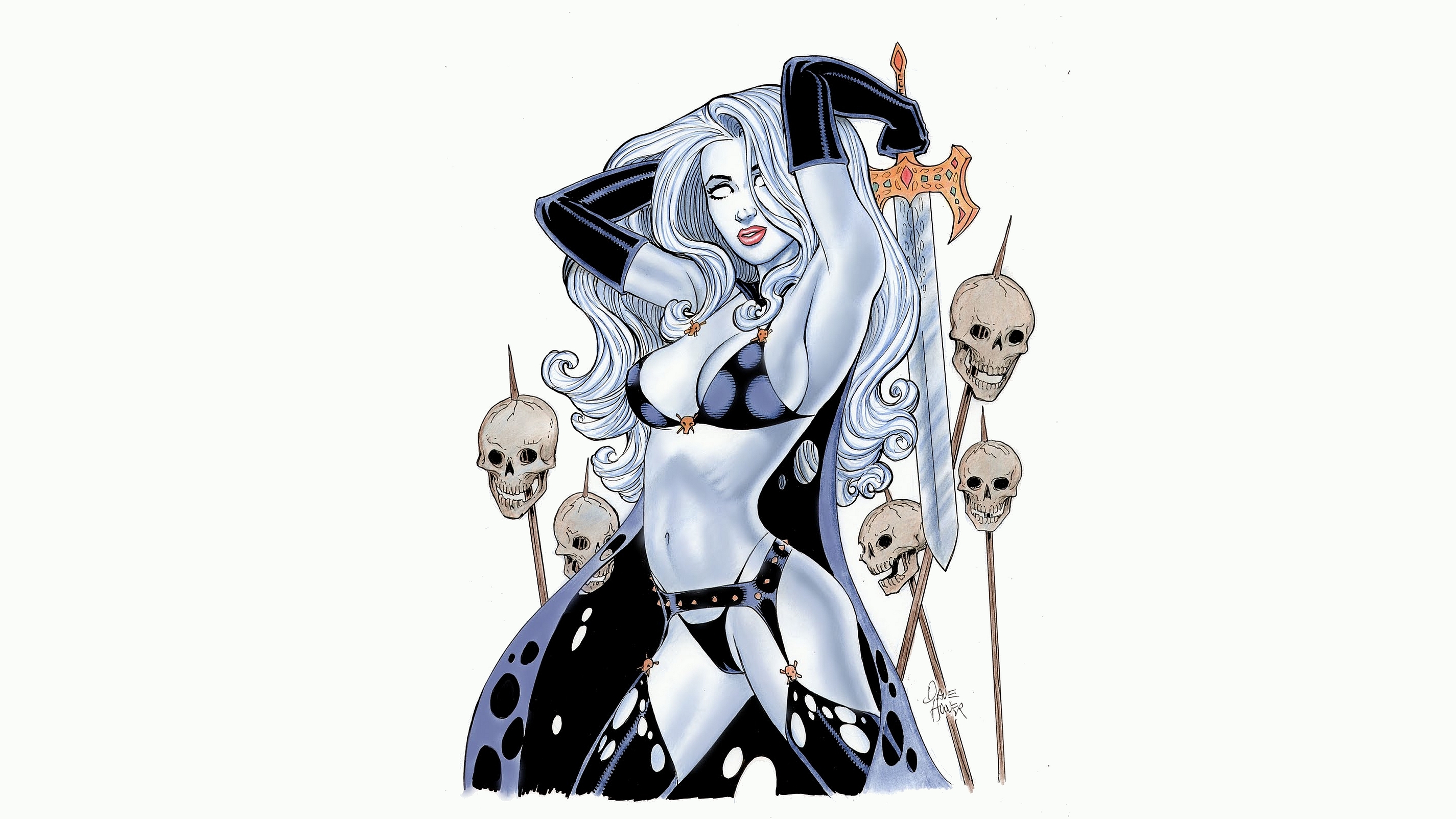 Comics Lady Death 2850x1603