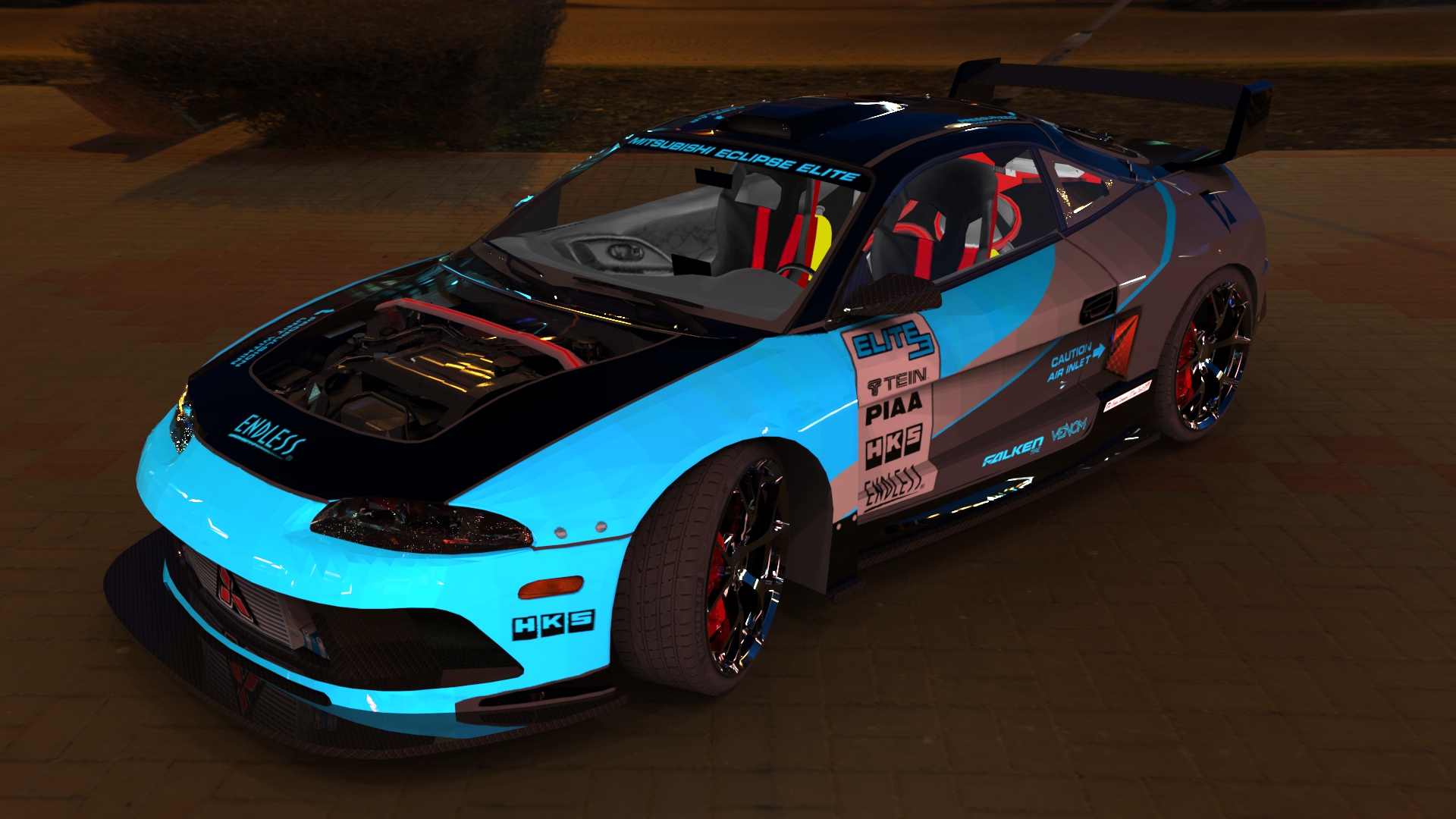Mitsubishi Eclipse GS T Need For Speed World Game Art Video Game Art Car 1920x1080