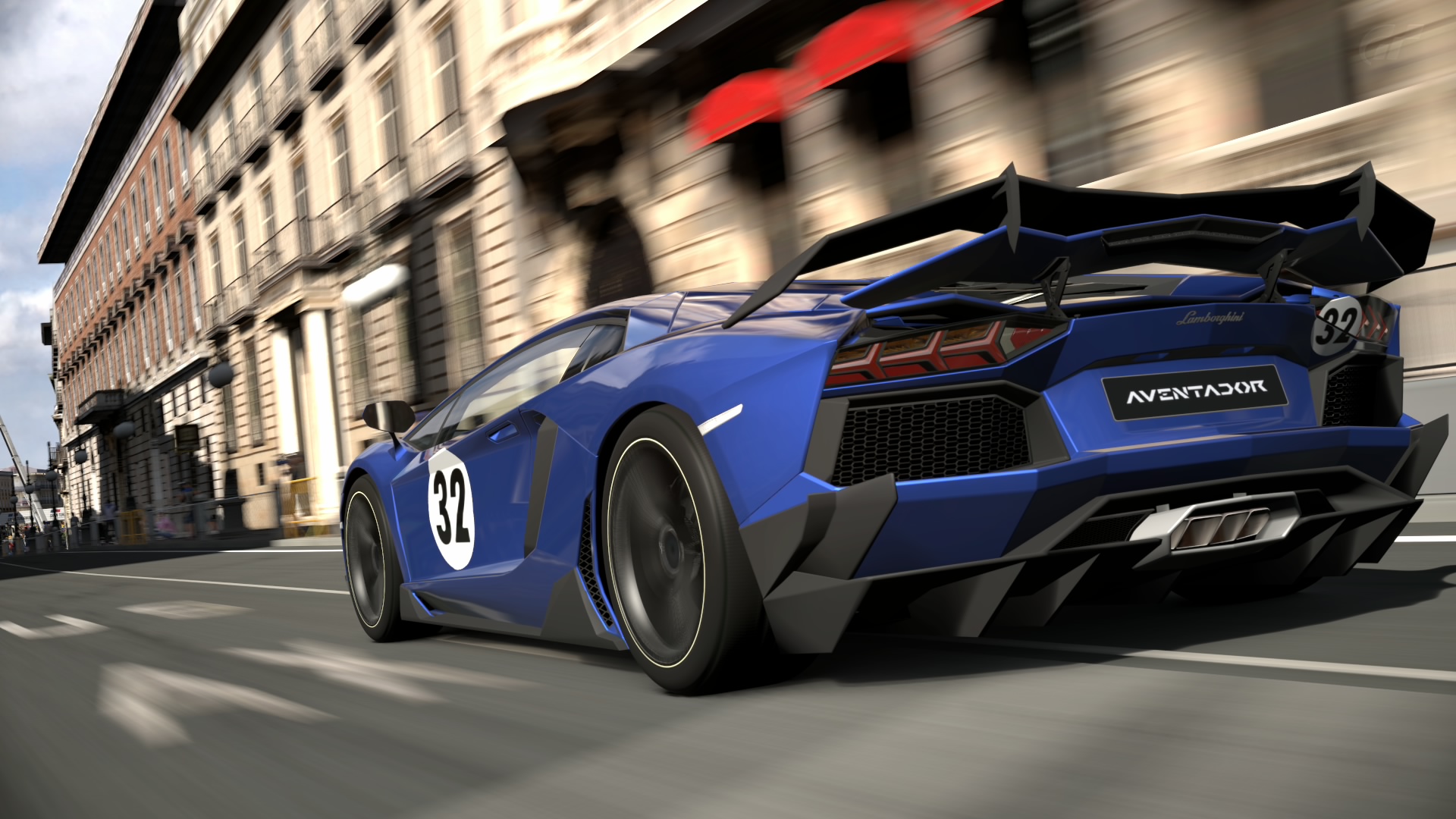 Gran Turismo 6 Lamborghini Aventador Madrid Supercars Car Gran Turismo Video Games 1920x1080